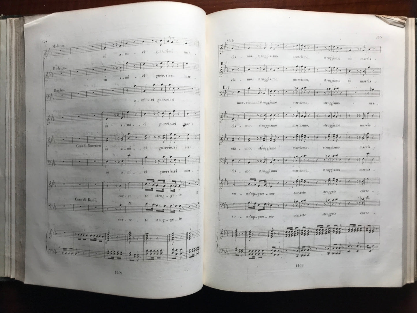 La Donna del Lago et Otello - Rossini - Partitions gravées pour Piano - c 1830