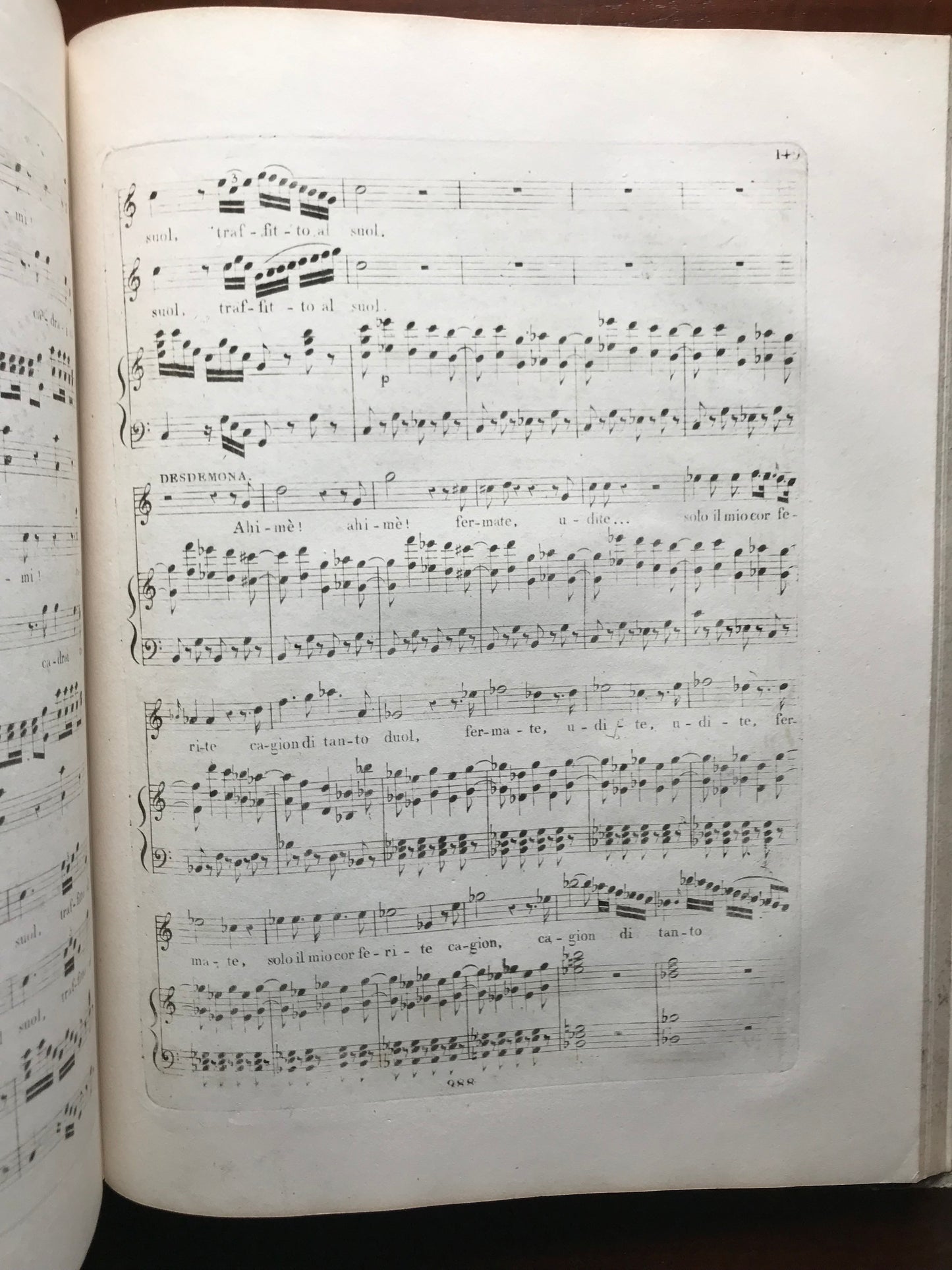 La Donna del Lago et Otello - Rossini - Partitions gravées pour Piano - c 1830