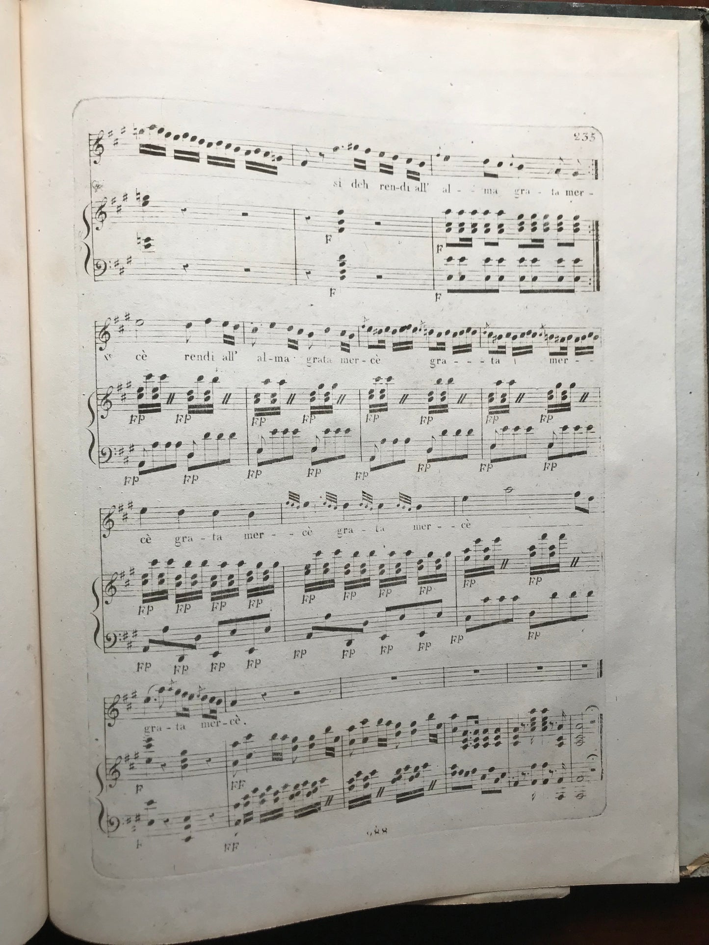La Donna del Lago et Otello - Rossini - Partitions gravées pour Piano - c 1830