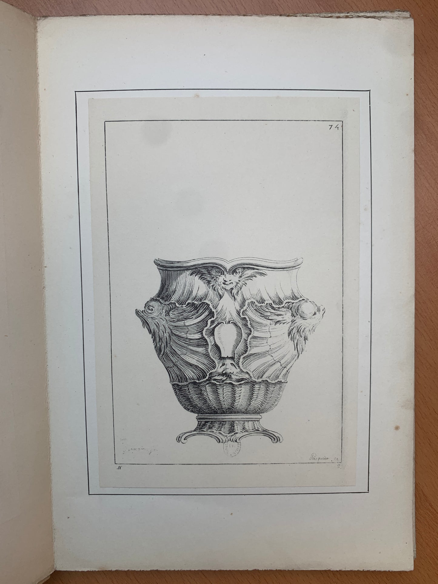 Eléments d'Orfèvrerie - Divisés en deux parties de cinquante feuilles chacune composés par Pierre Germain - 1889
