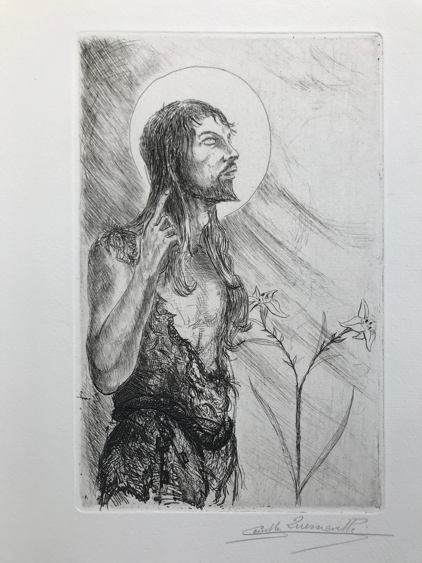 In the beginning was the word - Camille Quesneville - Autographed dedication - Original edition - 1939