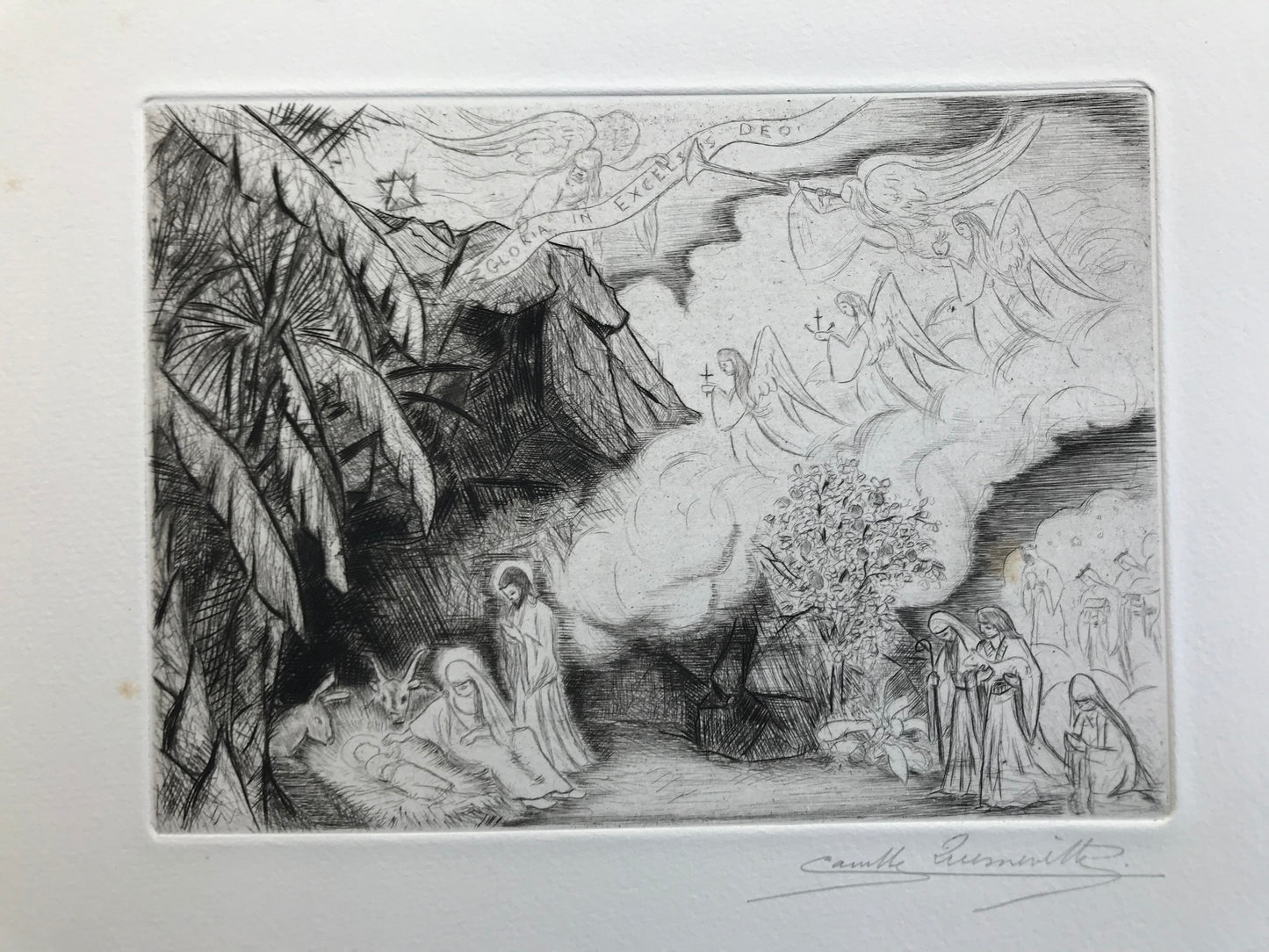 In the beginning was the word - Camille Quesneville - Autographed dedication - Original edition - 1939