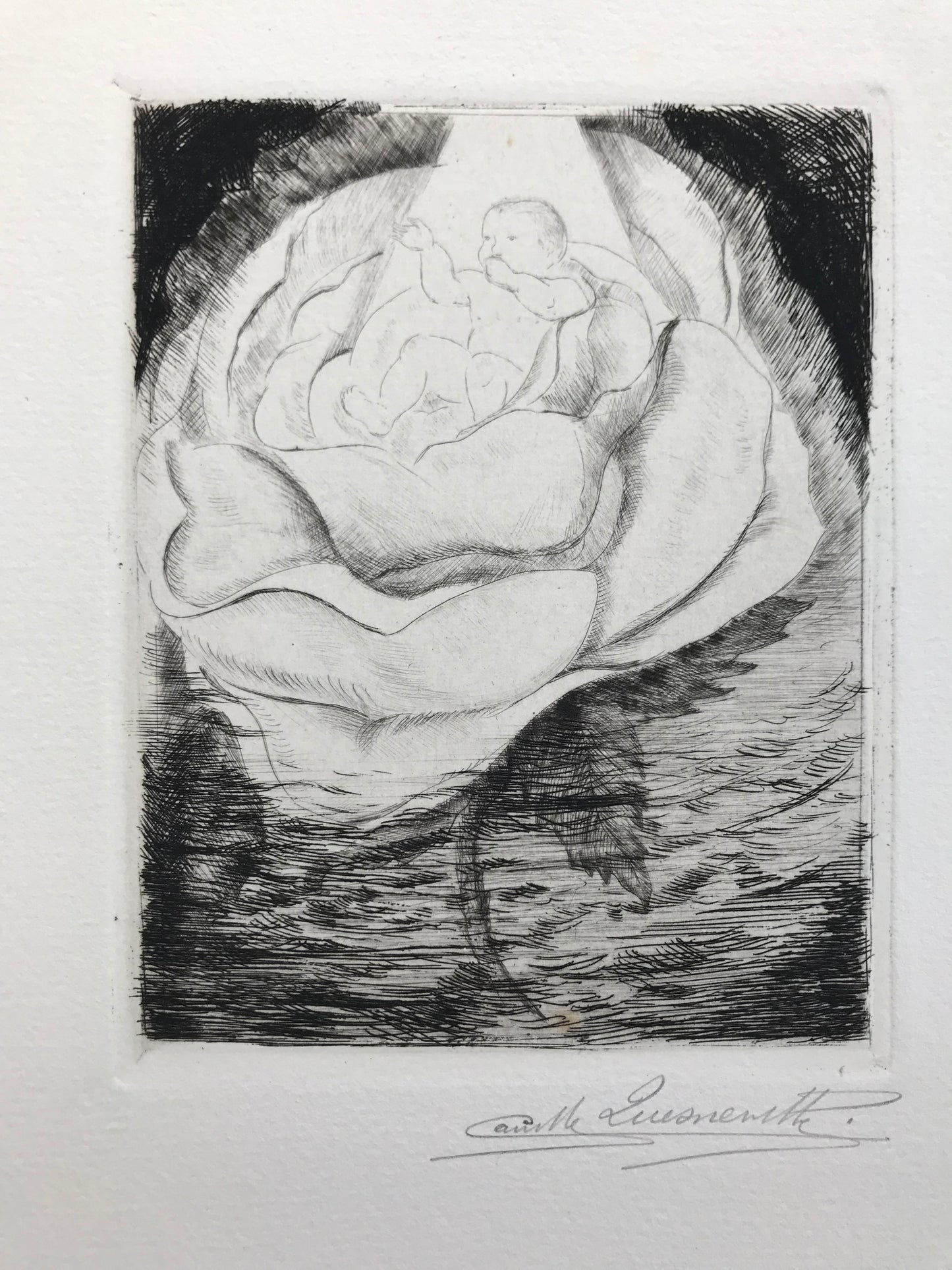 In the beginning was the word - Camille Quesneville - Autographed dedication - Original edition - 1939