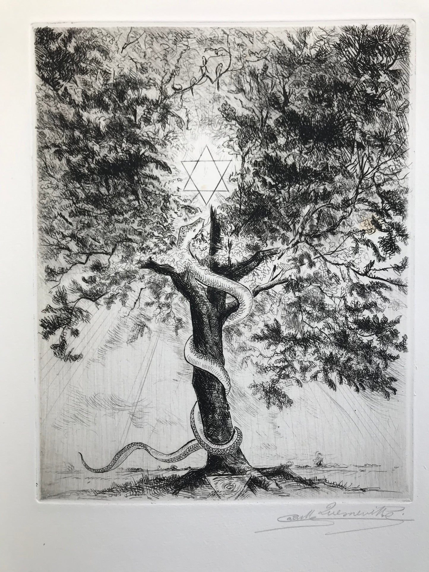 In the beginning was the word - Camille Quesneville - Autographed dedication - Original edition - 1939