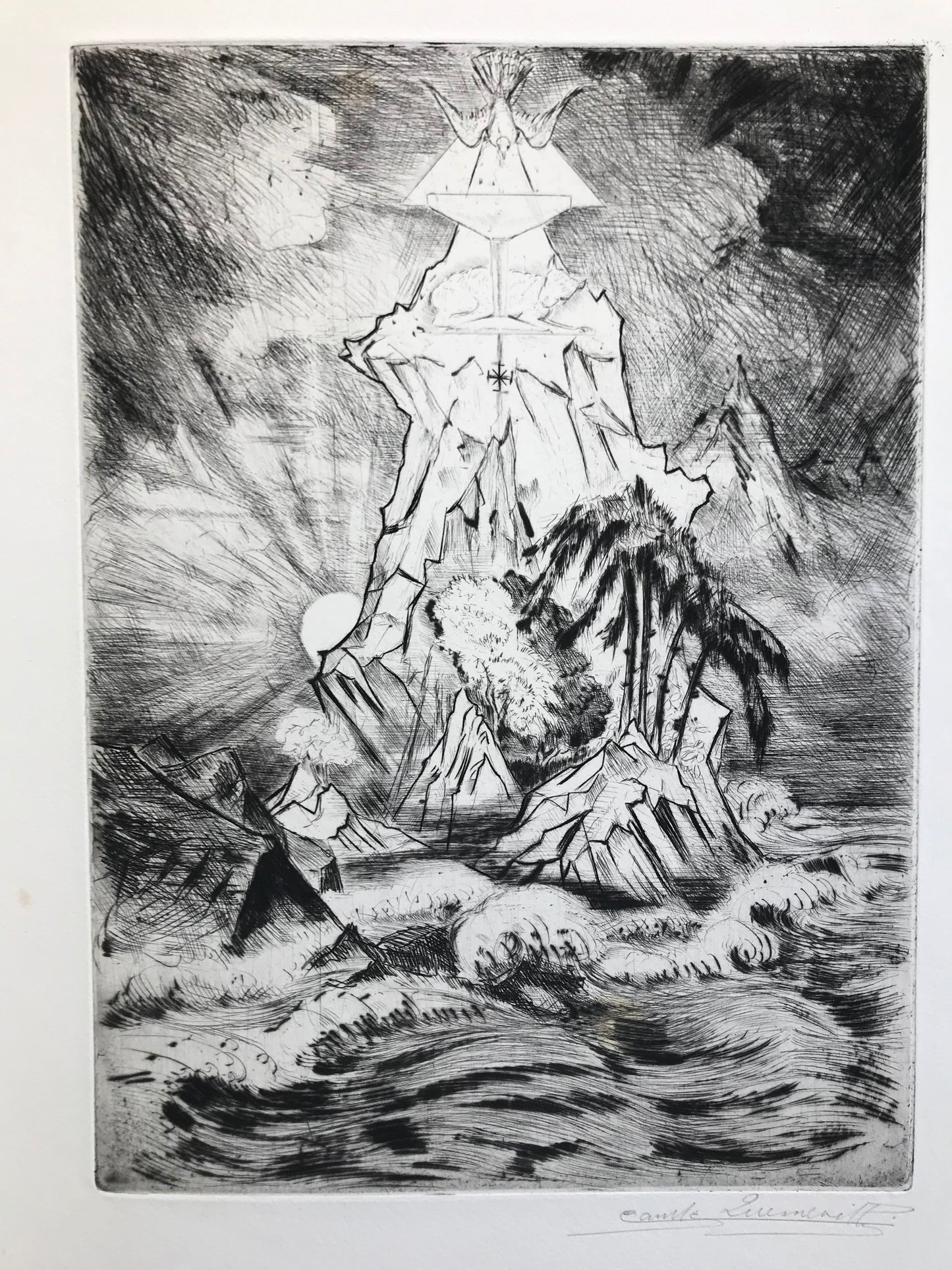 In the beginning was the word - Camille Quesneville - Autographed dedication - Original edition - 1939