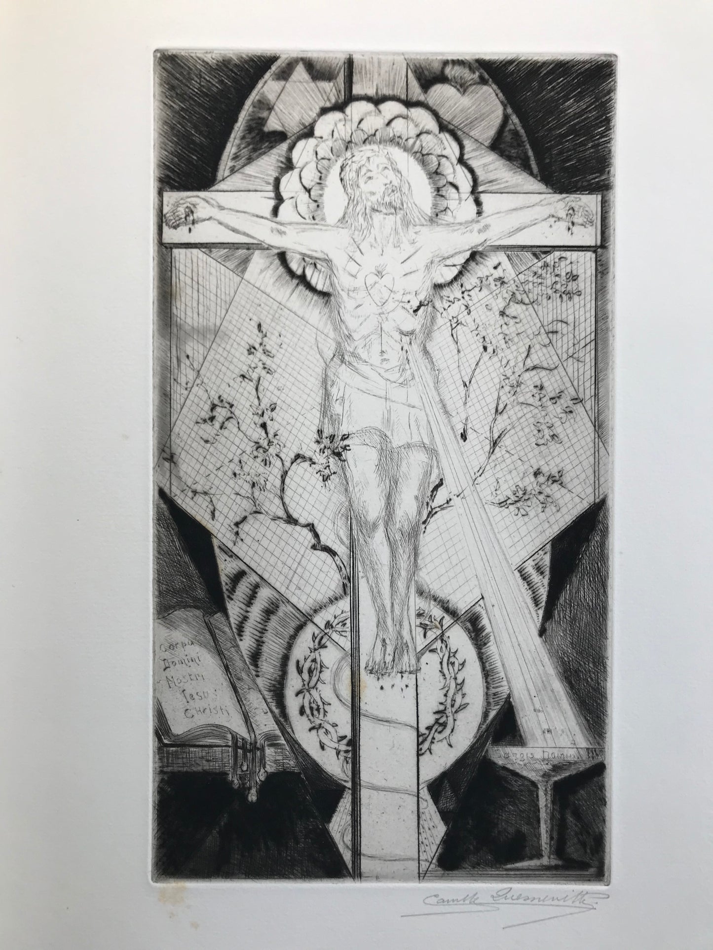 In the beginning was the word - Camille Quesneville - Autographed dedication - Original edition - 1939