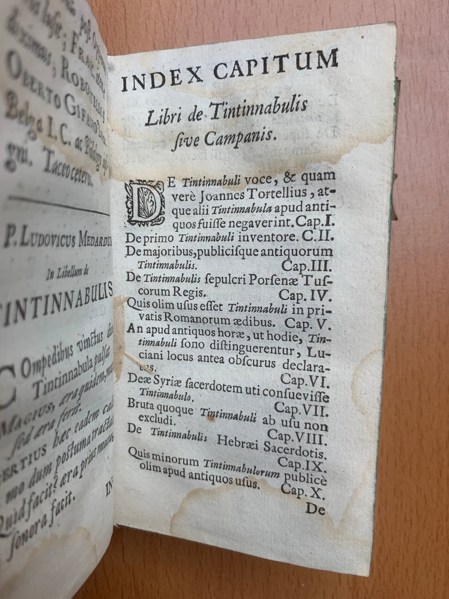 Hieronymi Magii Anglarensis de Tintinnabulis - Girolamo Maggi - 1664