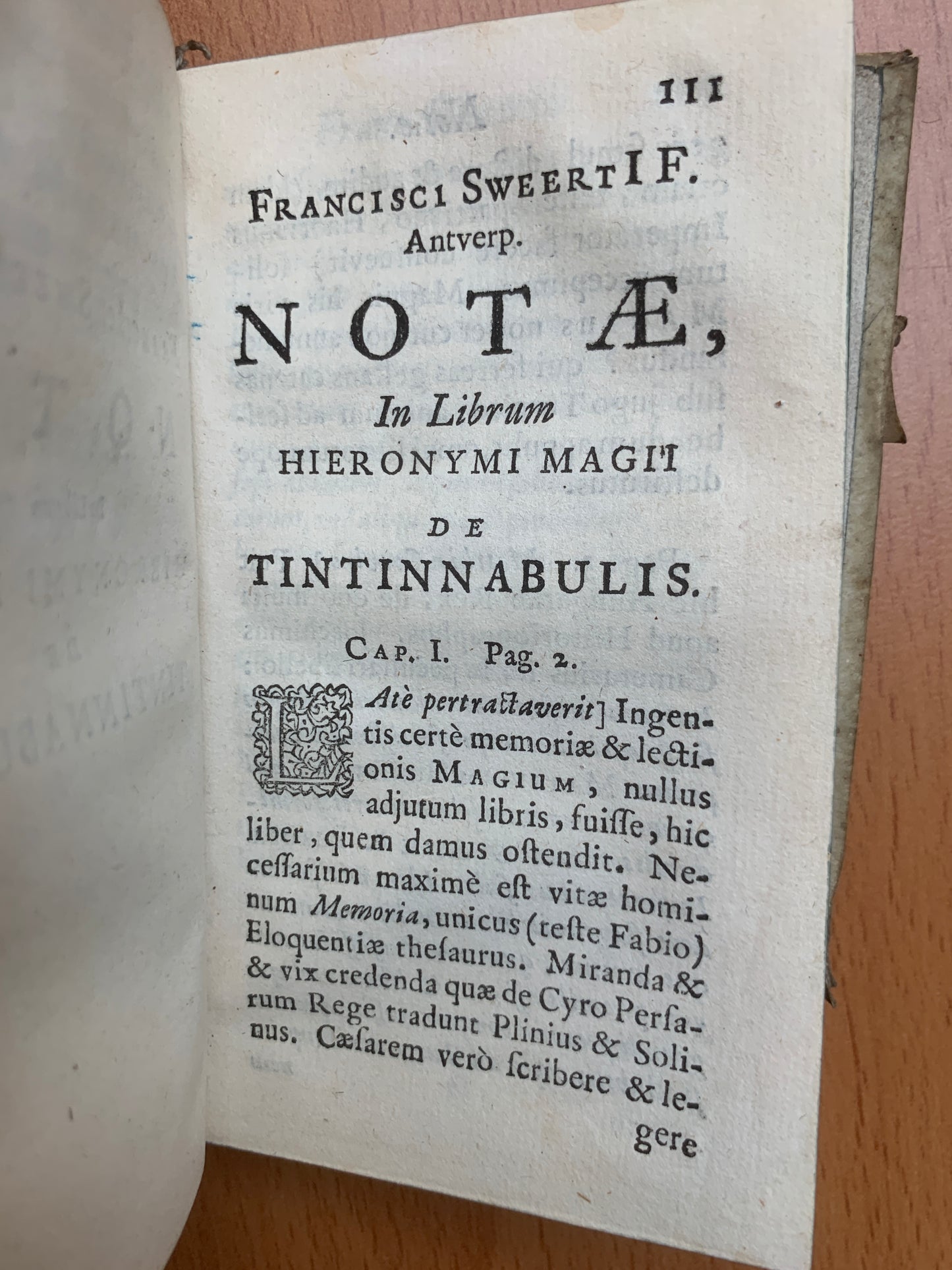 Hieronymi Magii Anglarensis de Tintinnabulis - Girolamo Maggi - 1664