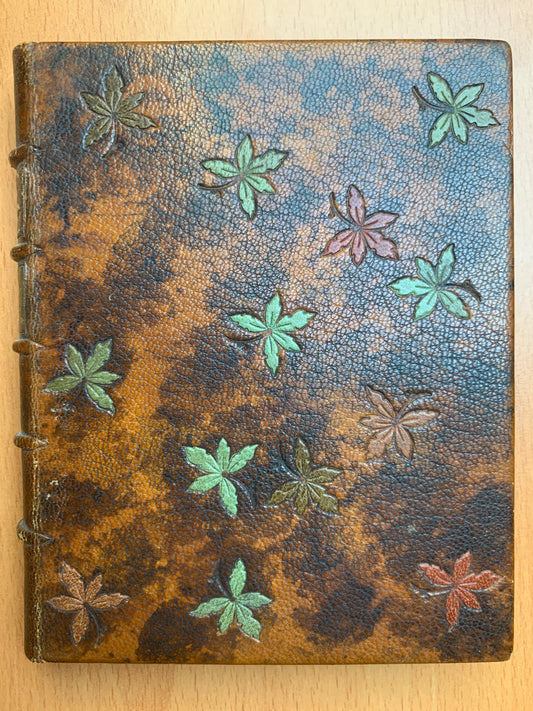 Premières Poésies 1856-1858 - Auguste Villiers de l'Isle Adam - Reliure mosaïquée signée Asper frères - 1893