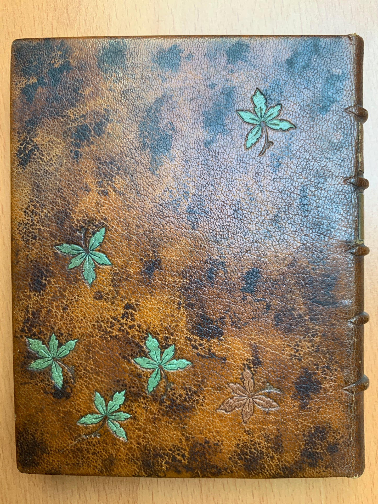 Premières Poésies 1856-1858 - Auguste Villiers de l'Isle Adam - Reliure mosaïquée signée Asper frères - 1893