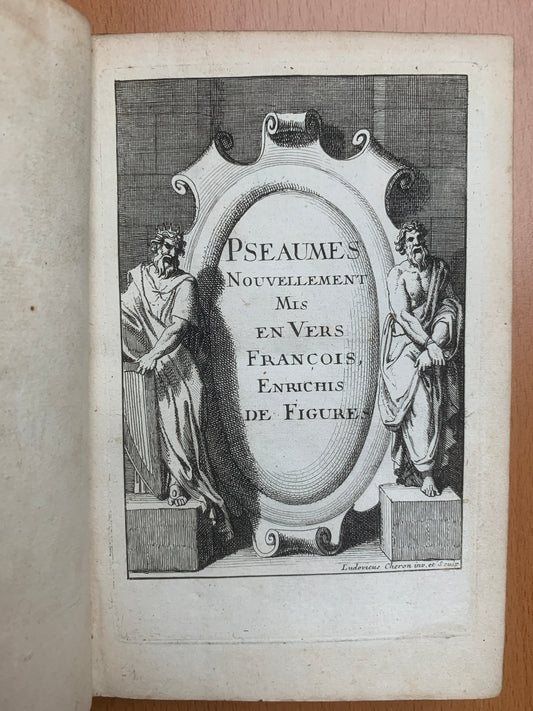 Essay de pseaumes et cantiques mis en vers et enrichis de figures - Élisabeth-Sophie Chéron - 1694