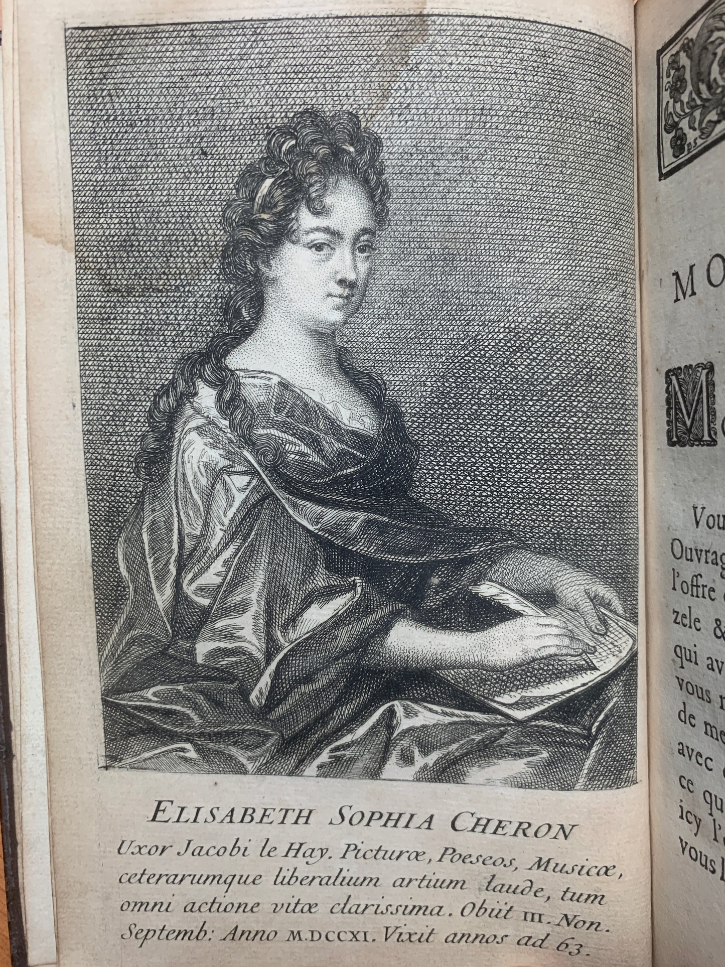 Essay de pseaumes et cantiques mis en vers et enrichis de figures - Élisabeth-Sophie Chéron - 1694