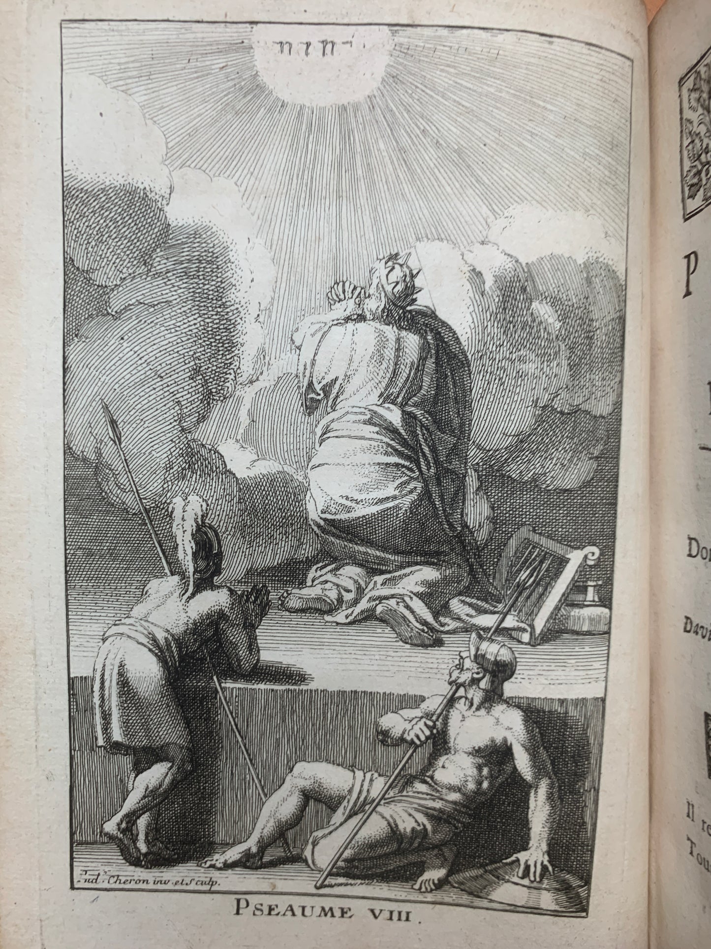 Essay de pseaumes et cantiques mis en vers et enrichis de figures - Élisabeth-Sophie Chéron - 1694