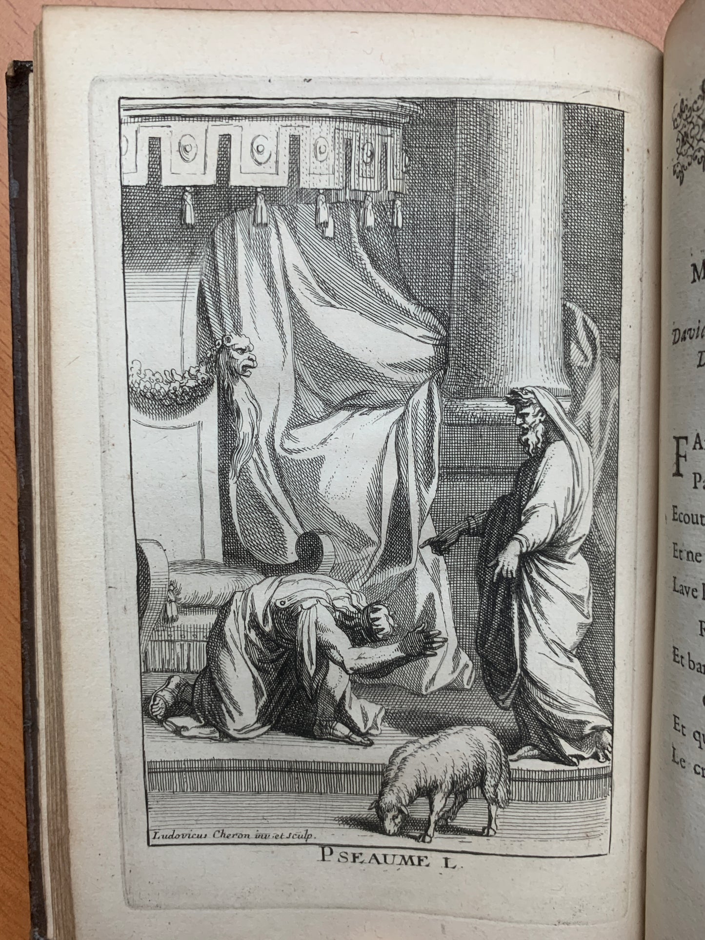 Essay de pseaumes et cantiques mis en vers et enrichis de figures - Élisabeth-Sophie Chéron - 1694