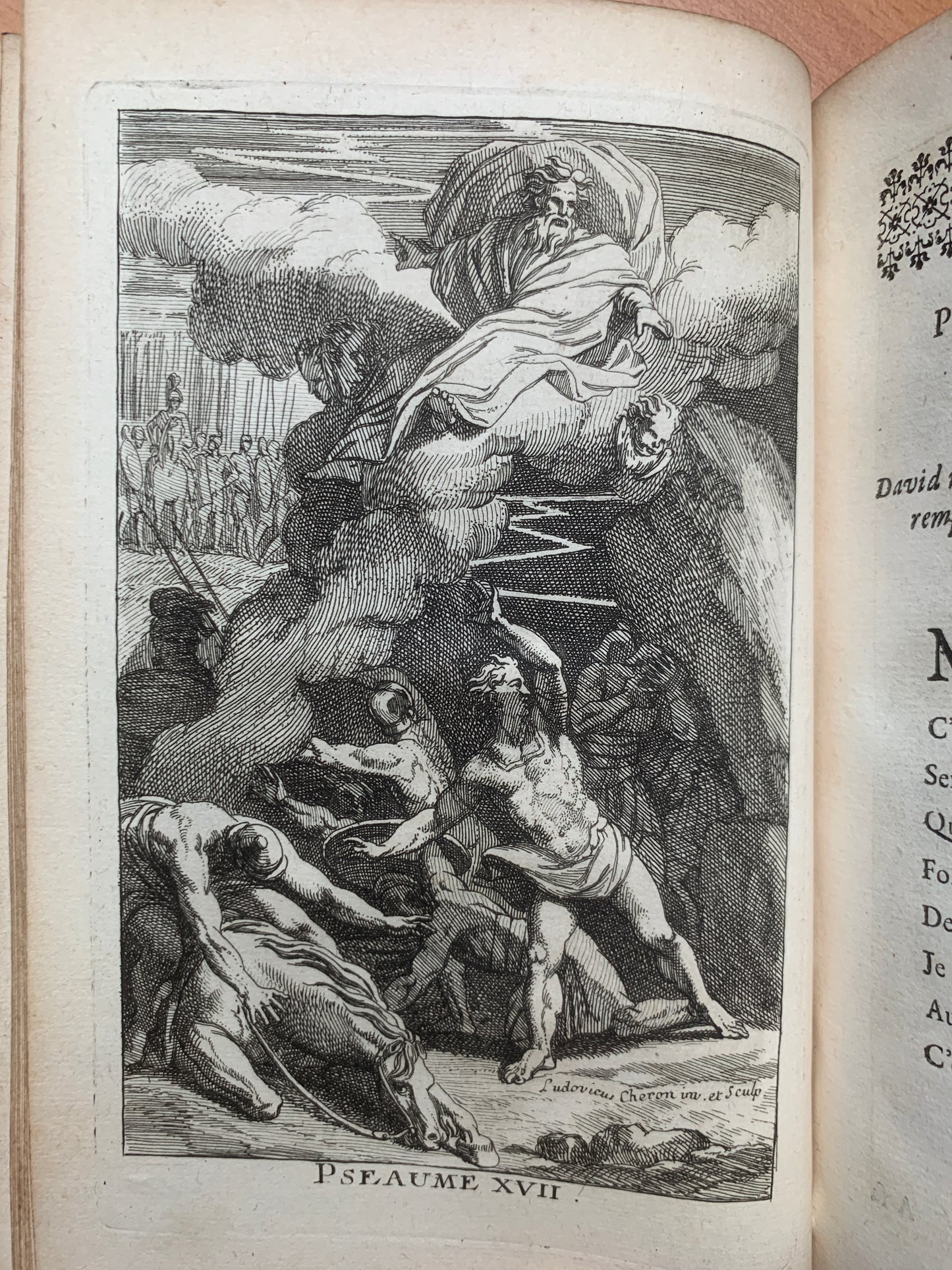 Essay de pseaumes et cantiques mis en vers et enrichis de figures - Élisabeth-Sophie Chéron - 1694