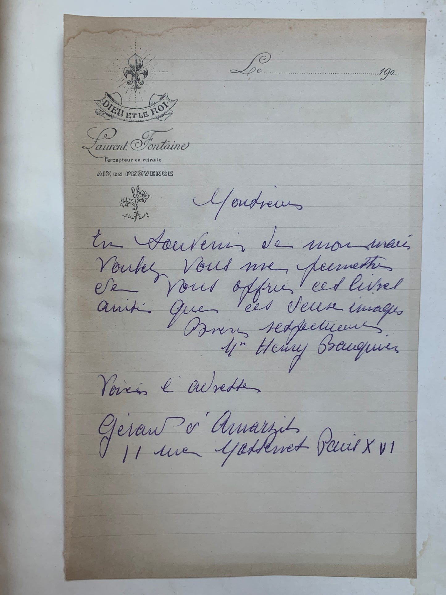 Histoire numismatique du Comte de Chambord - Bauquier et Cavalier - 1912