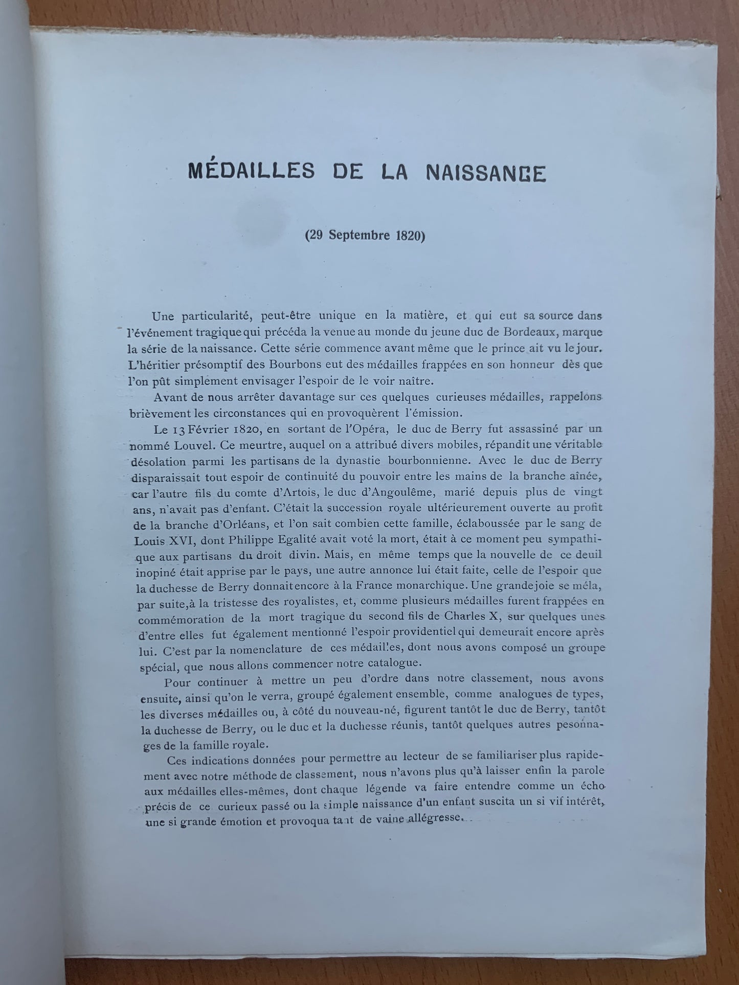 Histoire numismatique du Comte de Chambord - Bauquier et Cavalier - 1912