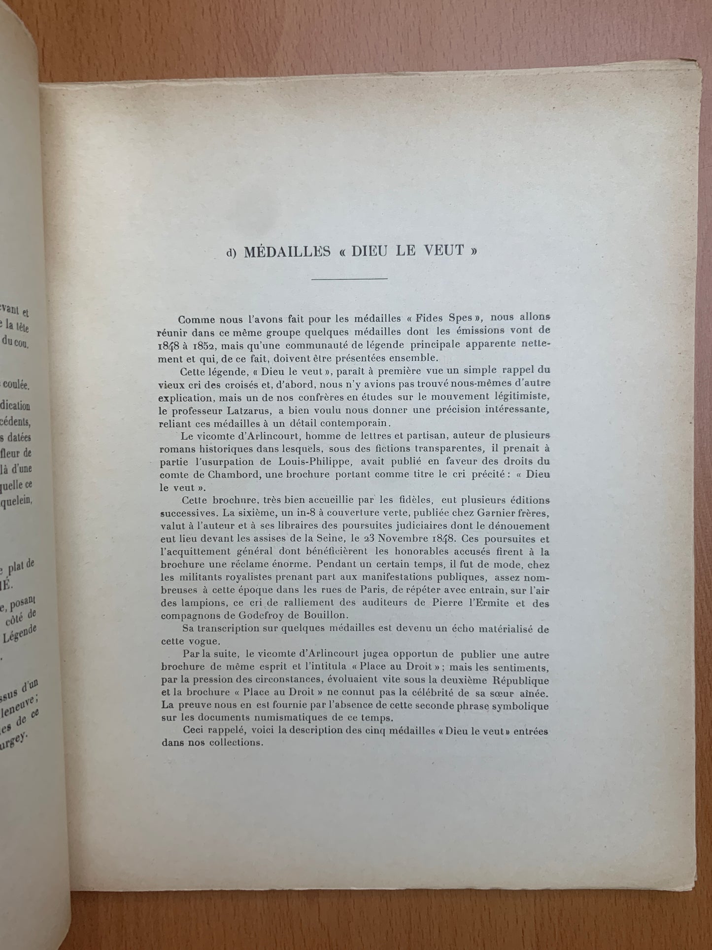 Histoire numismatique du Comte de Chambord - Bauquier et Cavalier - 1912