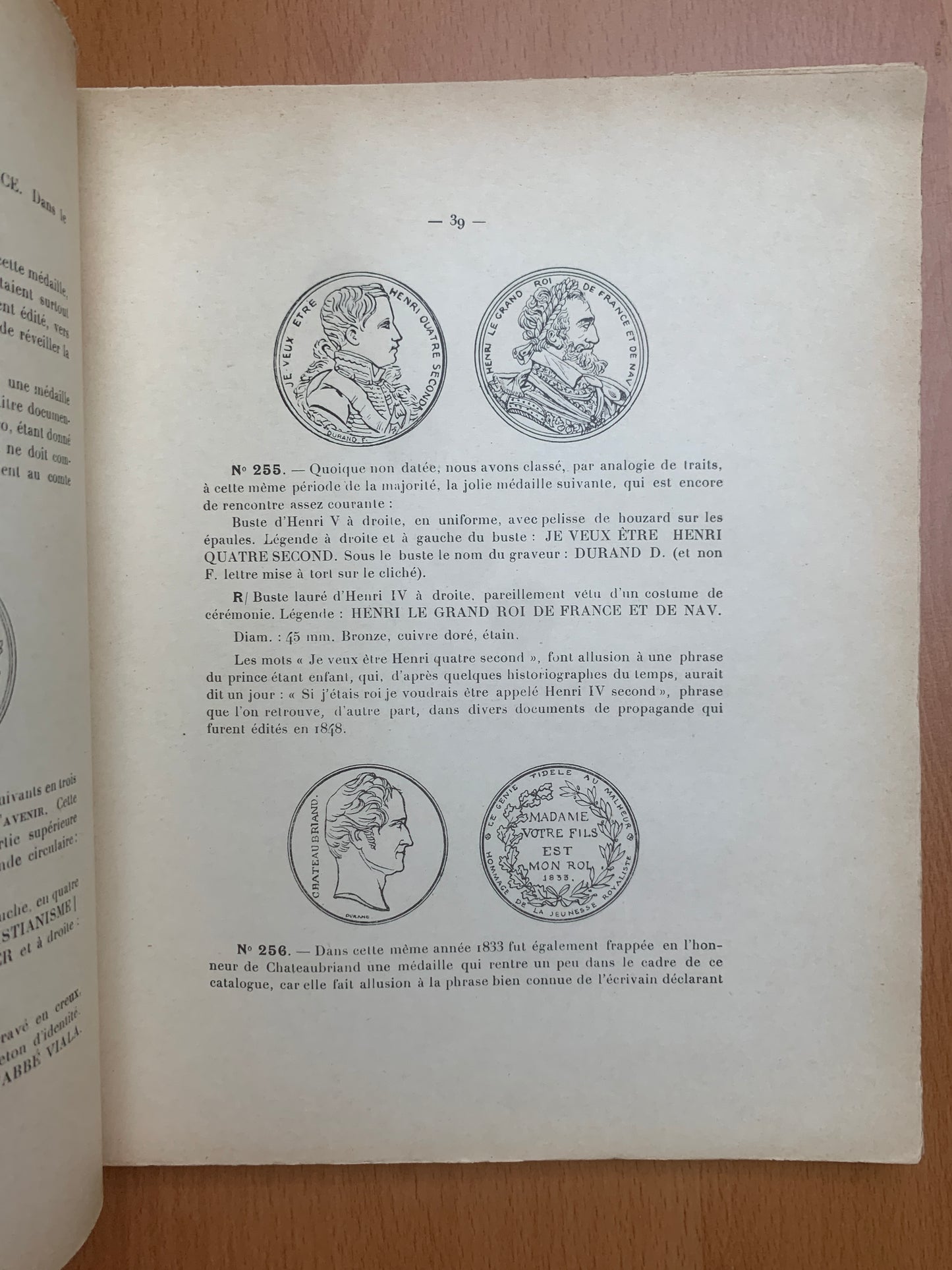 Histoire numismatique du Comte de Chambord - Bauquier et Cavalier - 1912
