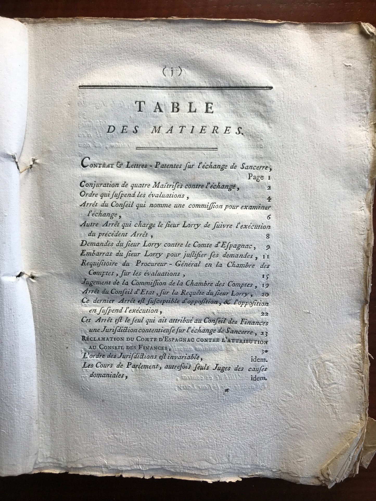 Requête au Roi adressée à sa Majesté par le Comte d'Espagnac - 1788