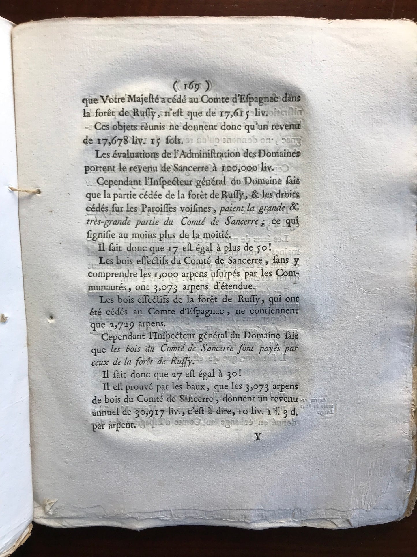 Requête au Roi adressée à sa Majesté par le Comte d'Espagnac - 1788