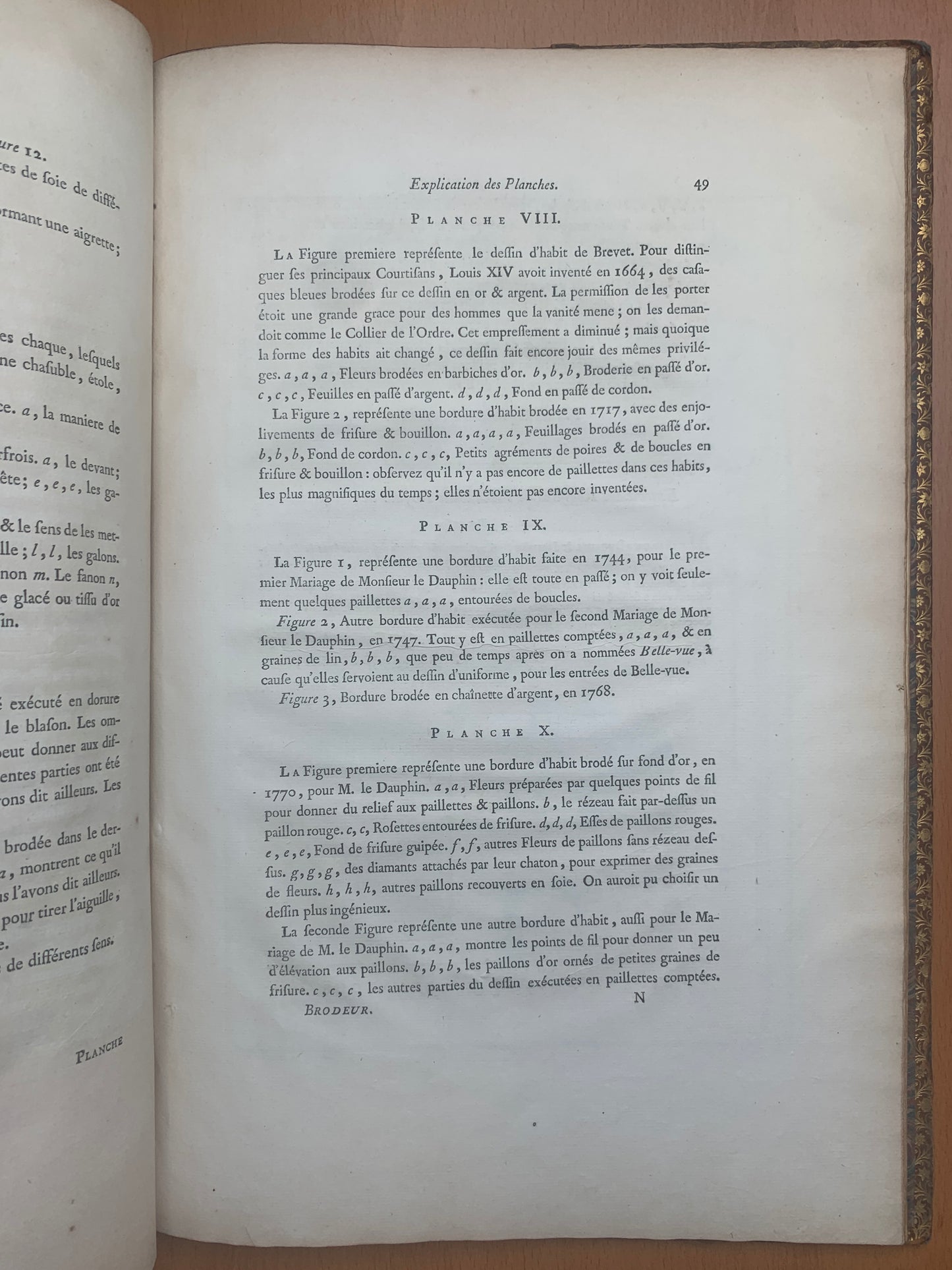 L'art du Brodeur - Par M. de Saint-Aubin, dessinateur du Roi - 1770