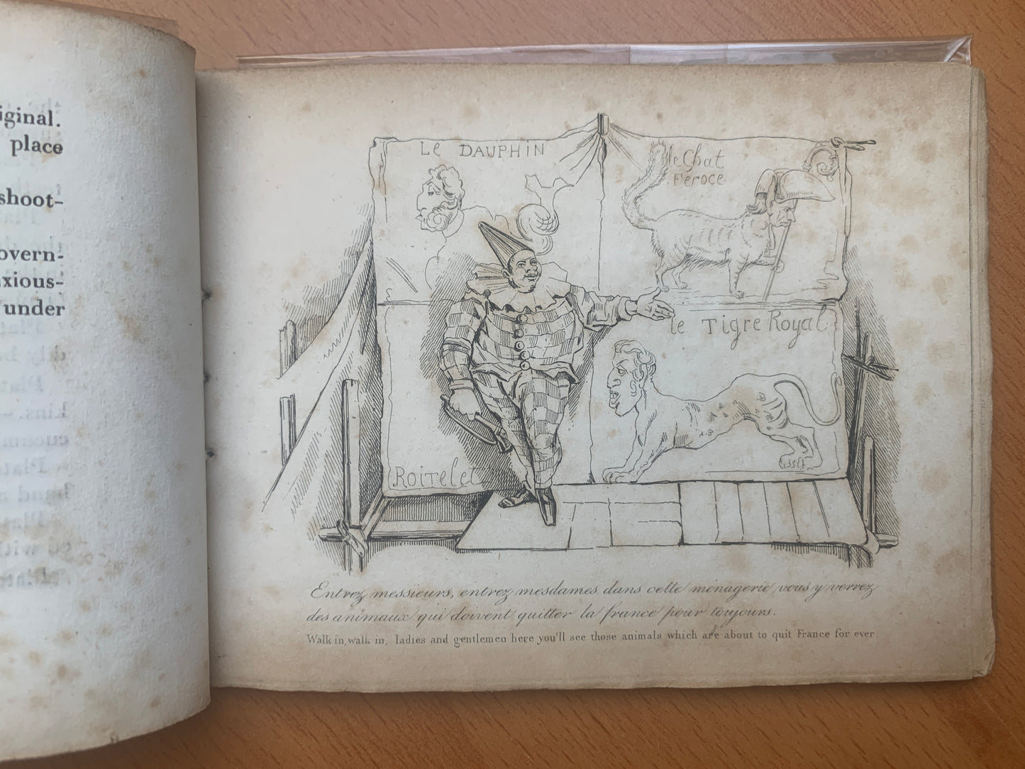 The Royal Menagerie - A collection of the best caricatures wich have appeared in Paris since the Late Revolution - Charles Tilt - 1831