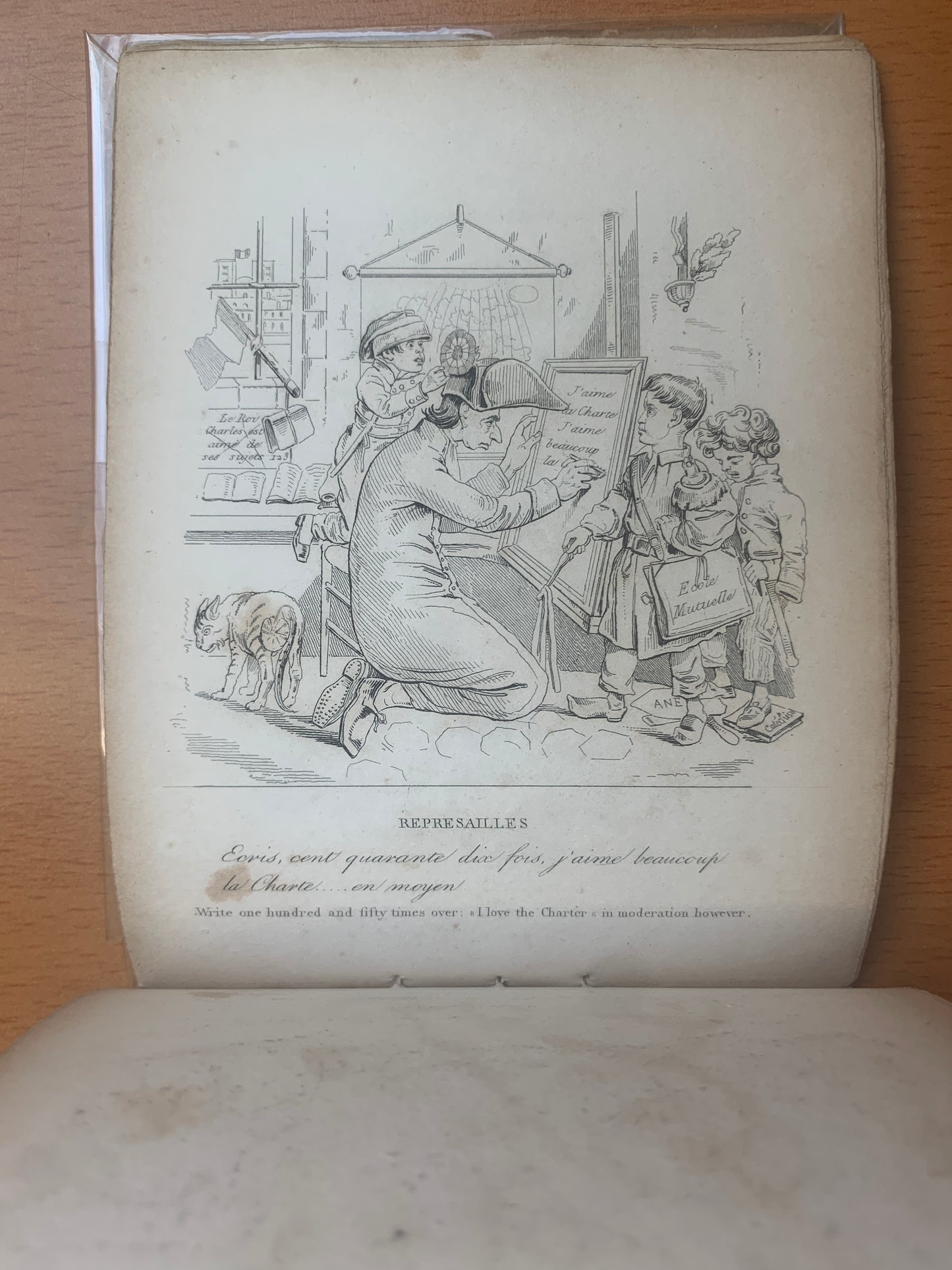 The Royal Menagerie - A collection of the best caricatures wich have appeared in Paris since the Late Revolution - Charles Tilt - 1831