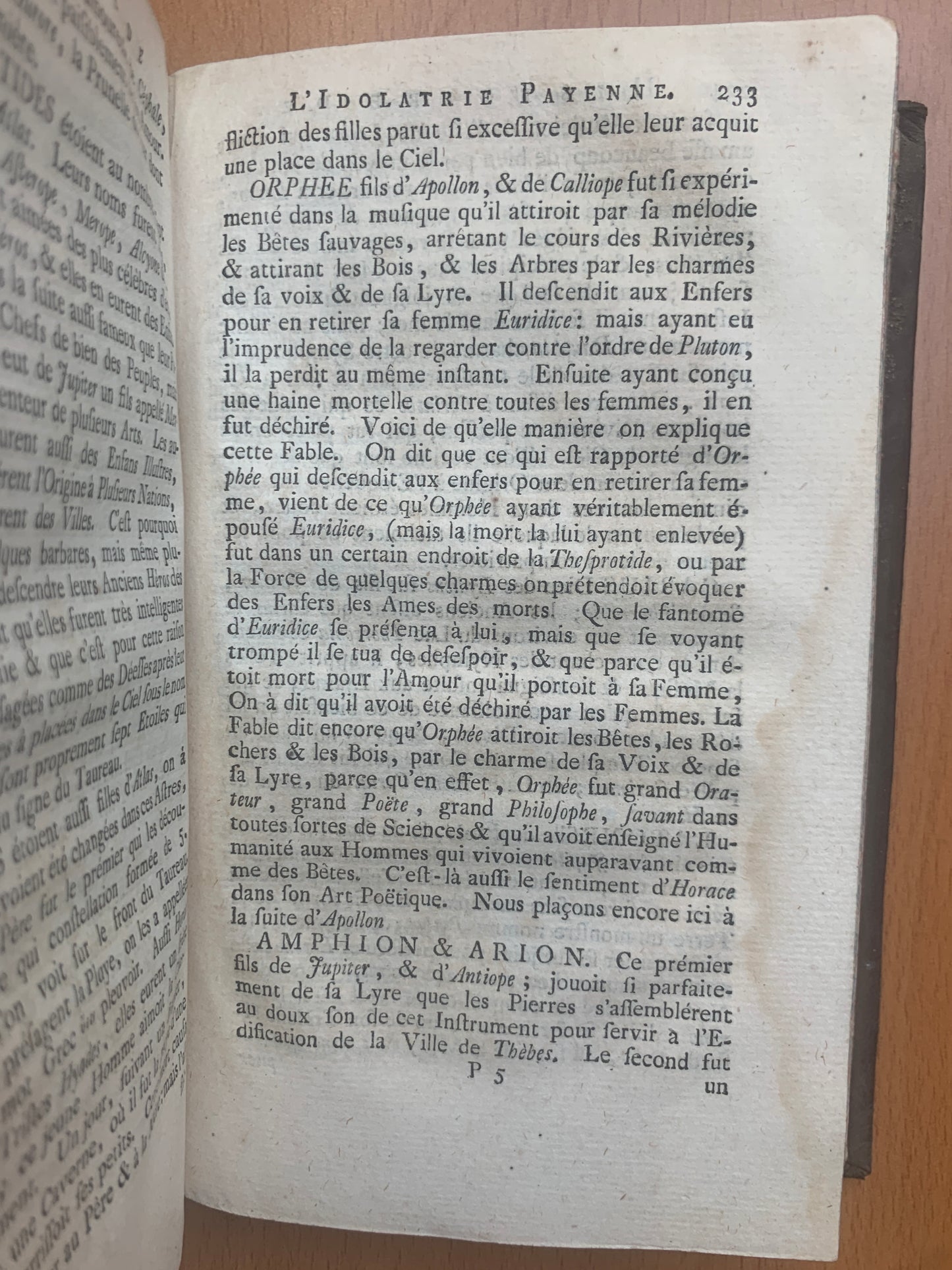 Histoire de l'idolatrie payenne ou Description poétique, historique, et critique de toutes les fausses divinitez du paganisme - Abraham du Lignon - Edition originale - 1753
