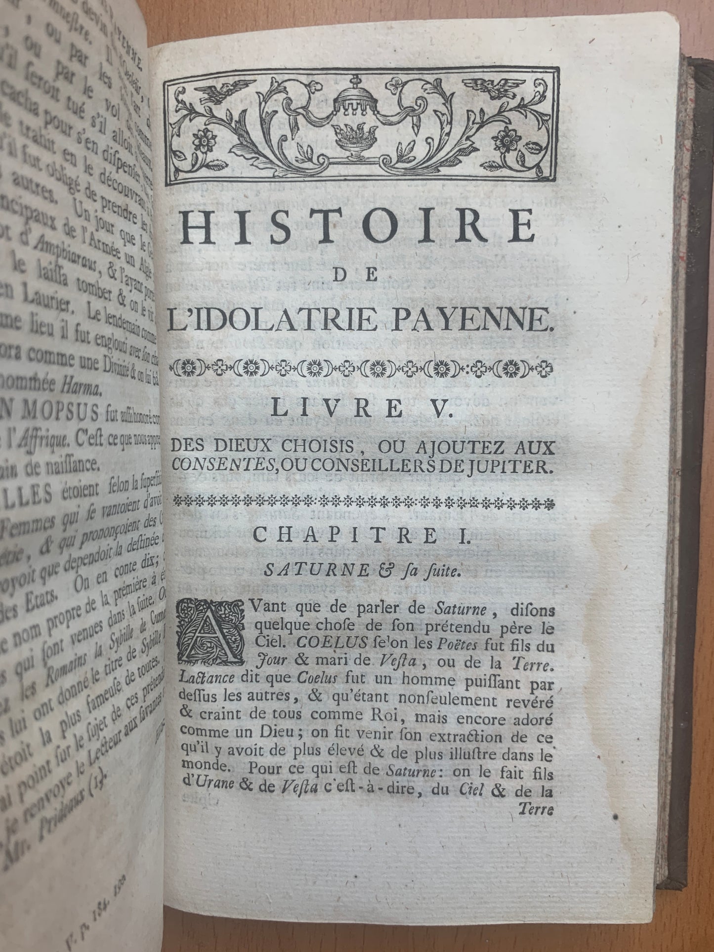 Histoire de l'idolatrie payenne ou Description poétique, historique, et critique de toutes les fausses divinitez du paganisme - Abraham du Lignon - Edition originale - 1753