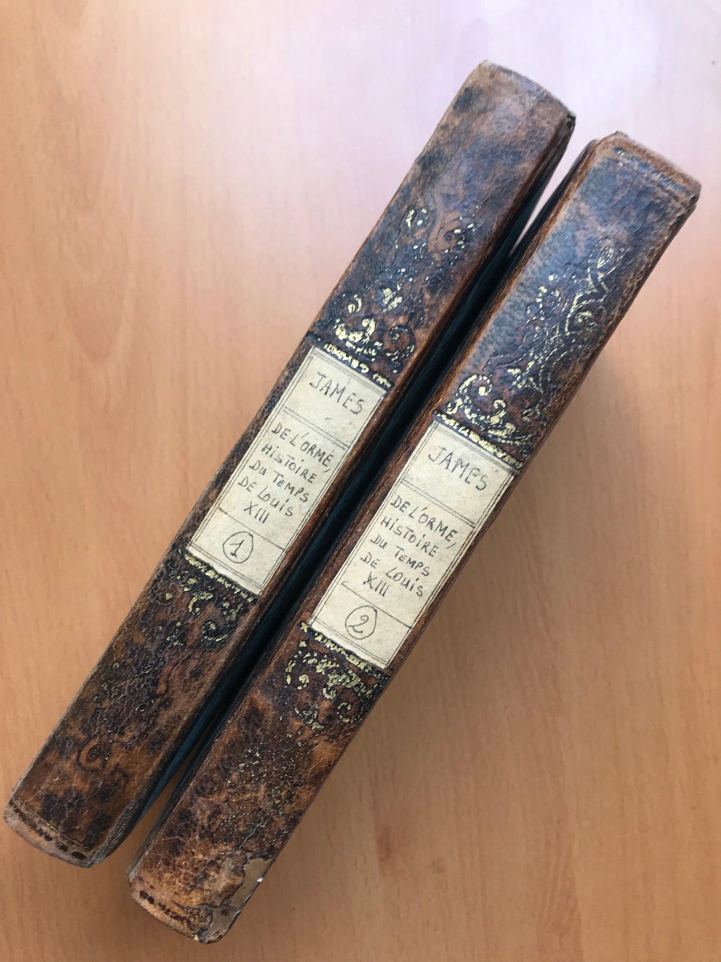 De l'Orme - Histoire du temps de Louis XIII - M. James - Defauconpret - 1833