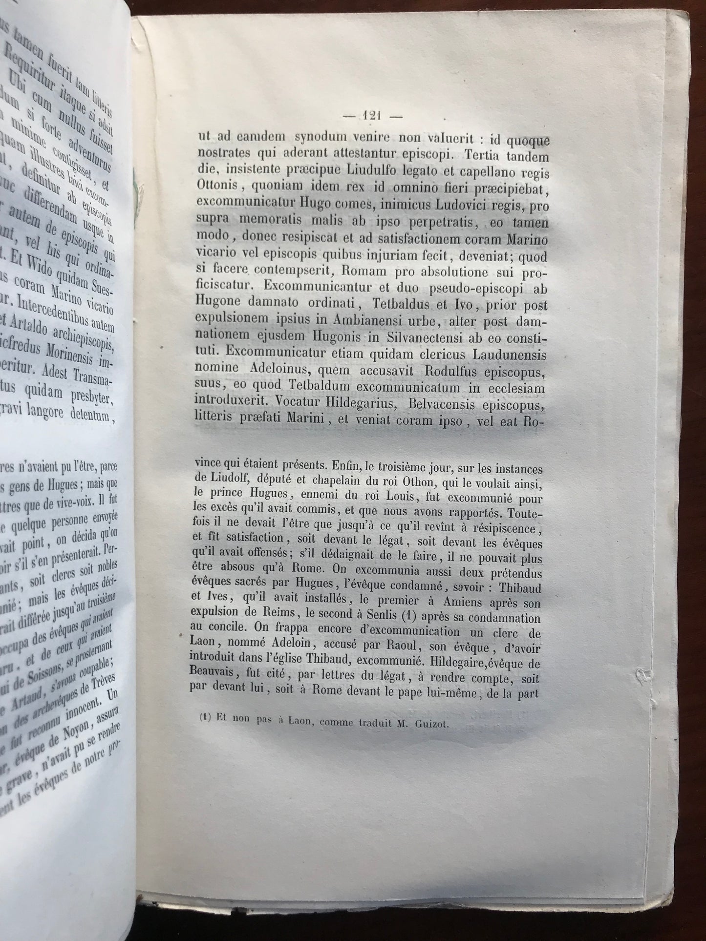 Flodoardi Chronicon - Chronique de Flodoard de l'an 919 à l'an 976 - Tome 3 - Abbé Bandeville - 1855