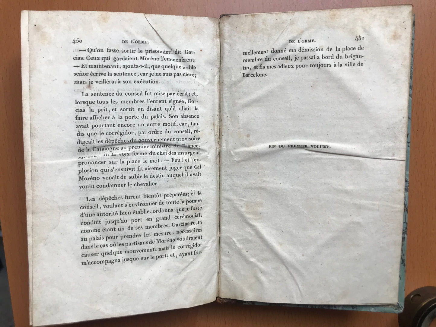 De l'Orme - Histoire du temps de Louis XIII - M. James - Defauconpret - 1833