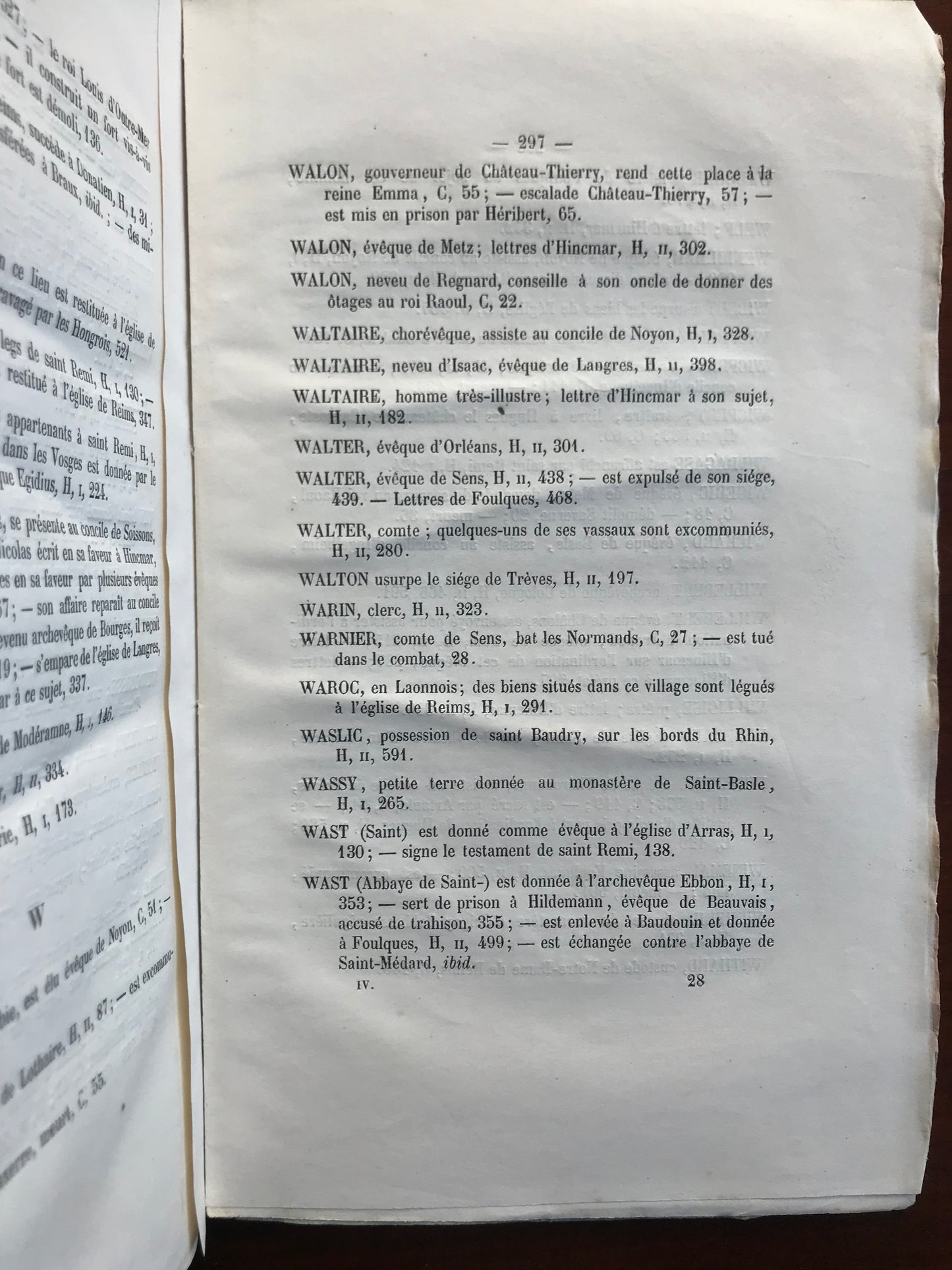 Flodoardi Chronicon - Chronique de Flodoard de l'an 919 à l'an 976 - Tome 3 - Abbé Bandeville - 1855