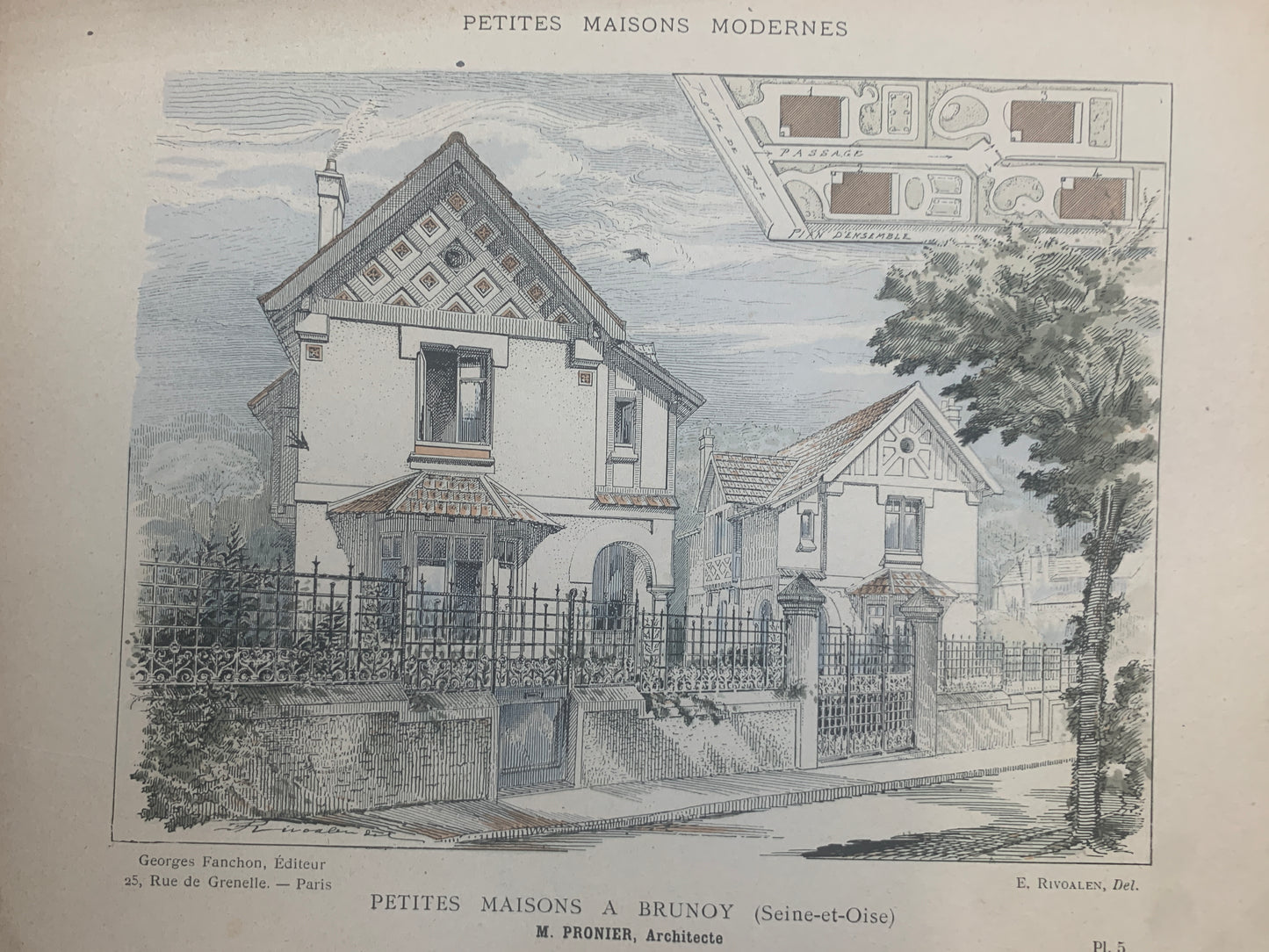 Petites maisons modernes de Ville et de Campagne - Rivoalen - c 1900