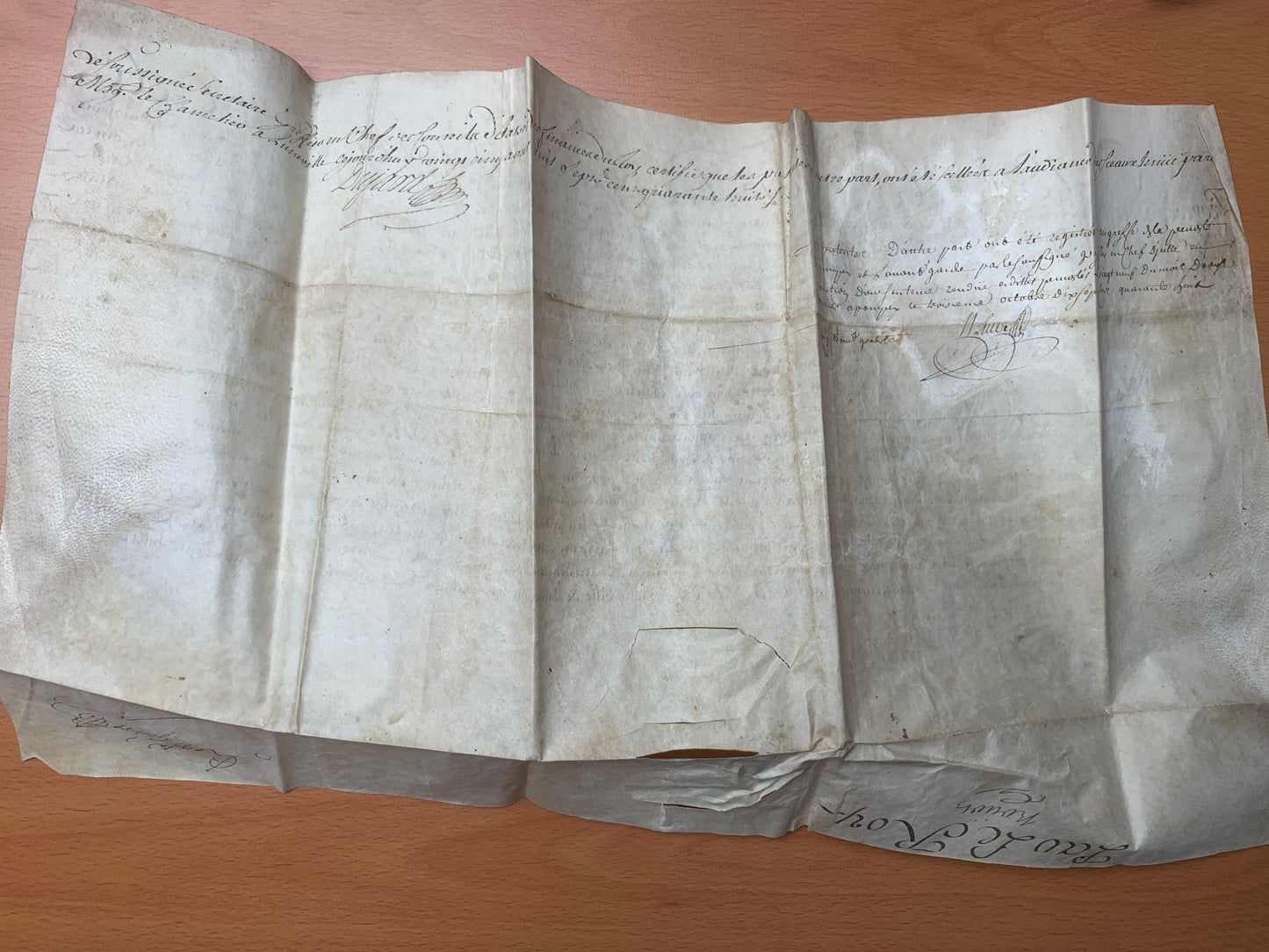 Signature manuscrite de Stanislas Leszczynski - 1748