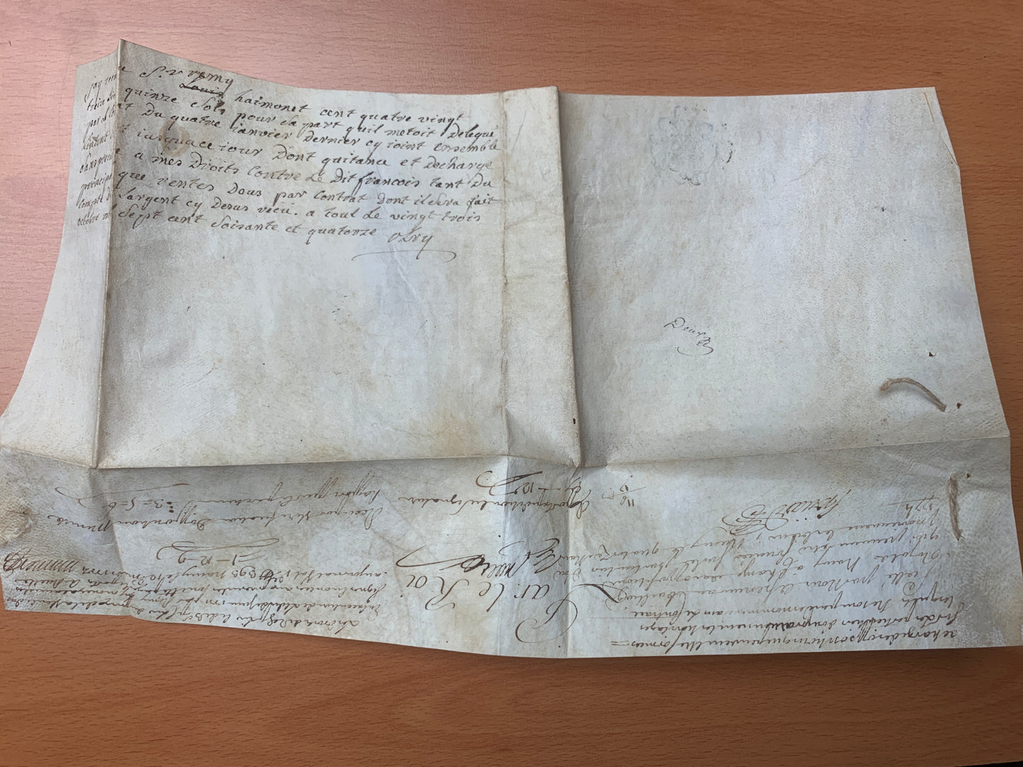 Signature manuscrite de Stanislas Leszczynski - 1748