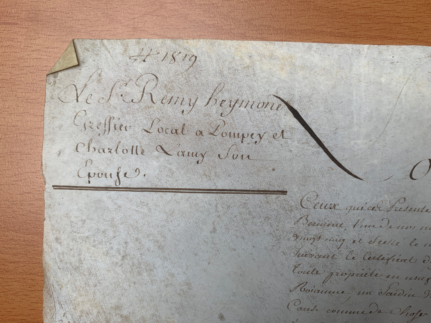 Signature manuscrite de Stanislas Leszczynski - 1748