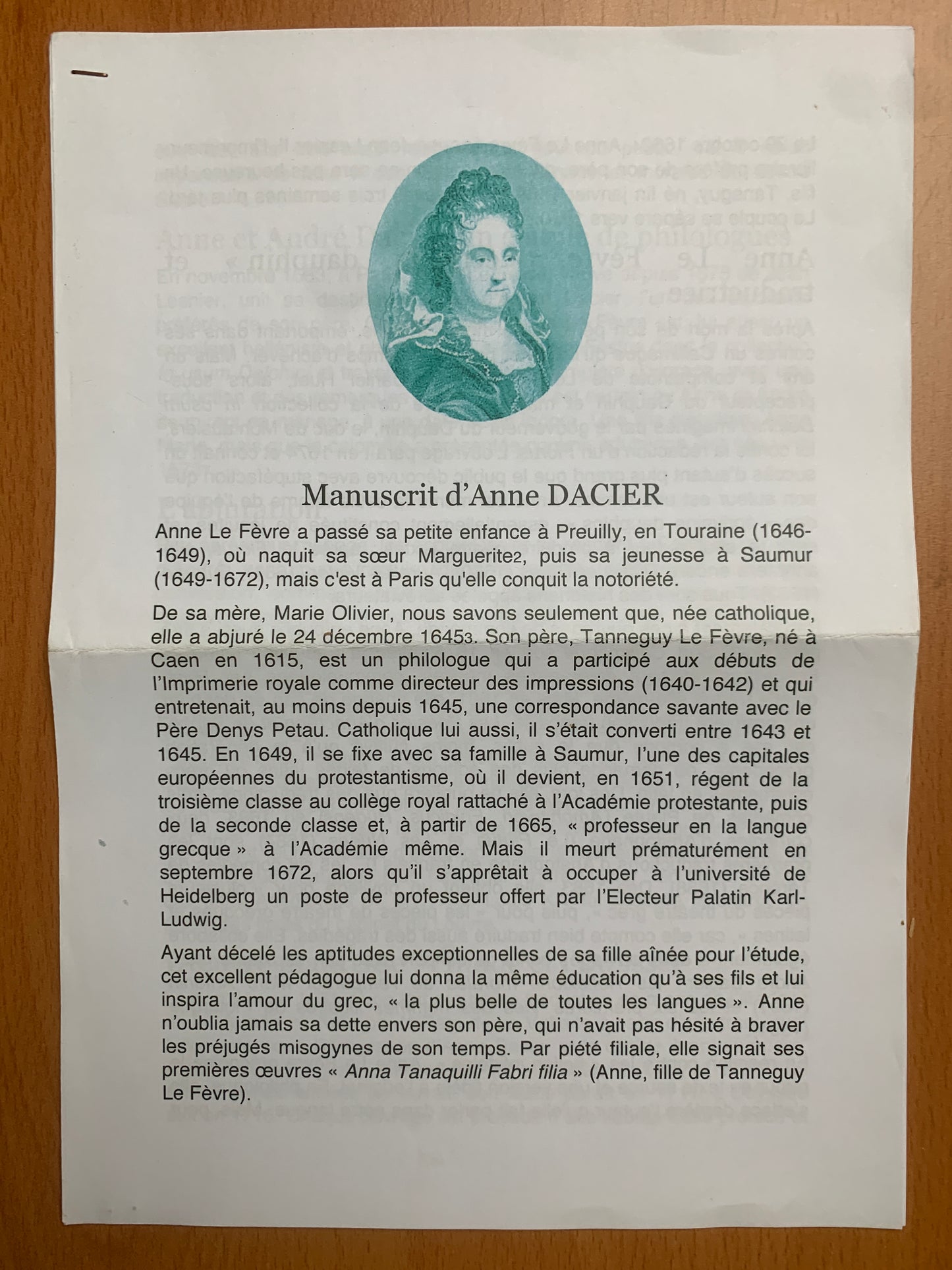 Comédies de Térence - L'Eunuque - L'Andrienne - Le Phormion - Manuscrit XVIIIe