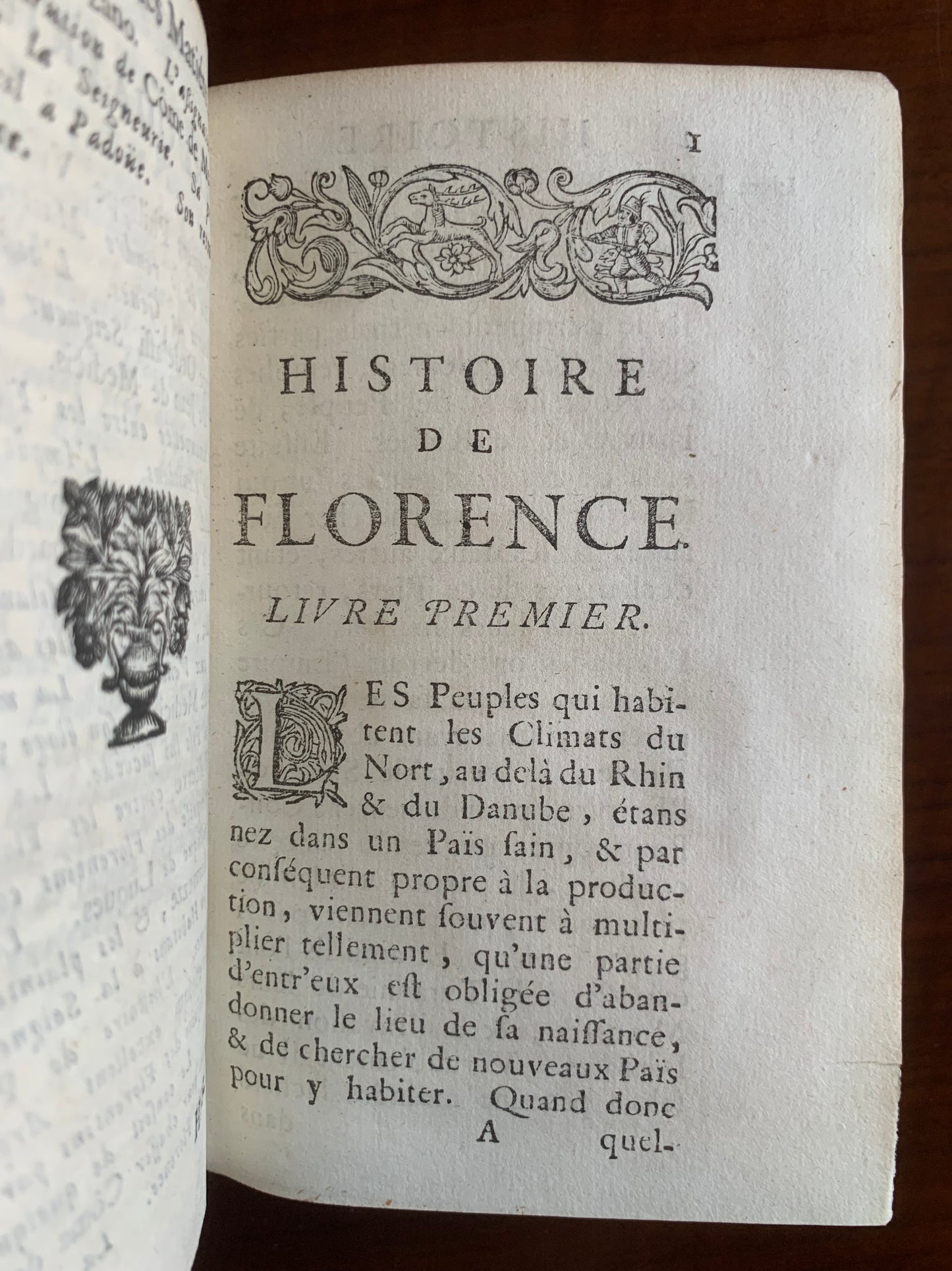 Histoire de Florence - Nicolas Machiavel - 1694