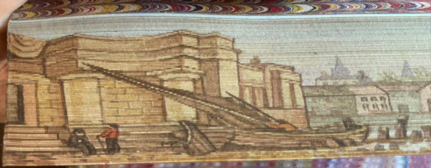 The Princess - Alfred Tennyson - Fore-edge painting - Edward Moxon - 1866