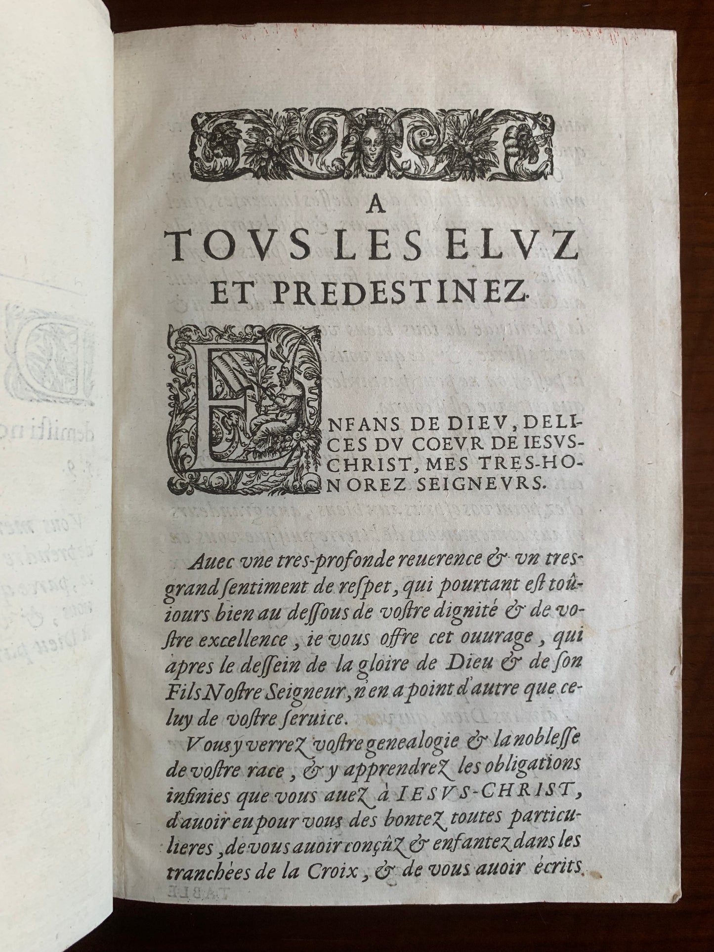 Le livre des Elus - Jésus Christ en Croix - Jean Baptiste Saint Jure - Edition Originale - 1643