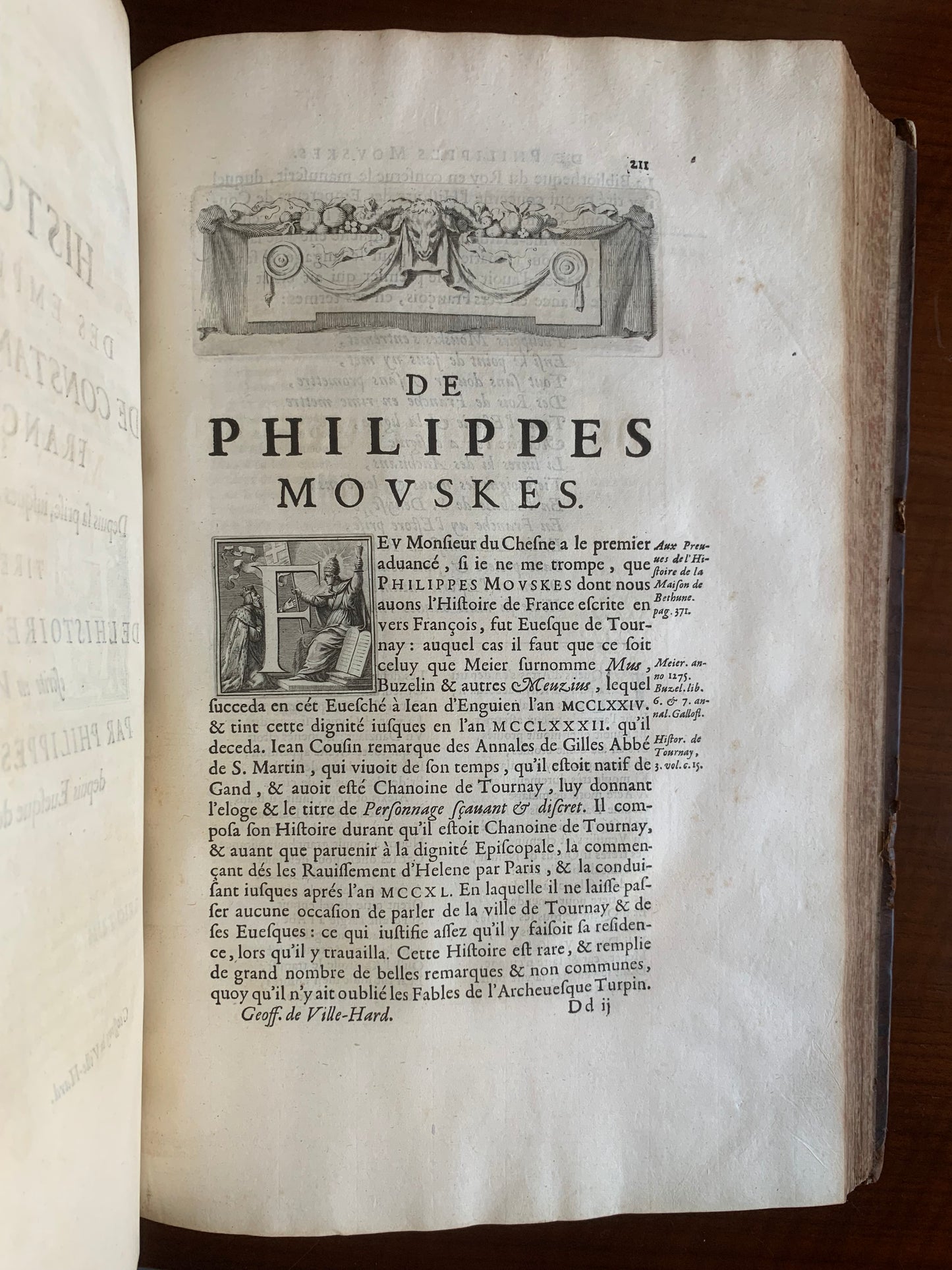 Histoire de l'Empire de Constantinople sous les Empereurs françois - Geoffroy de Ville-Hardouin - 1657