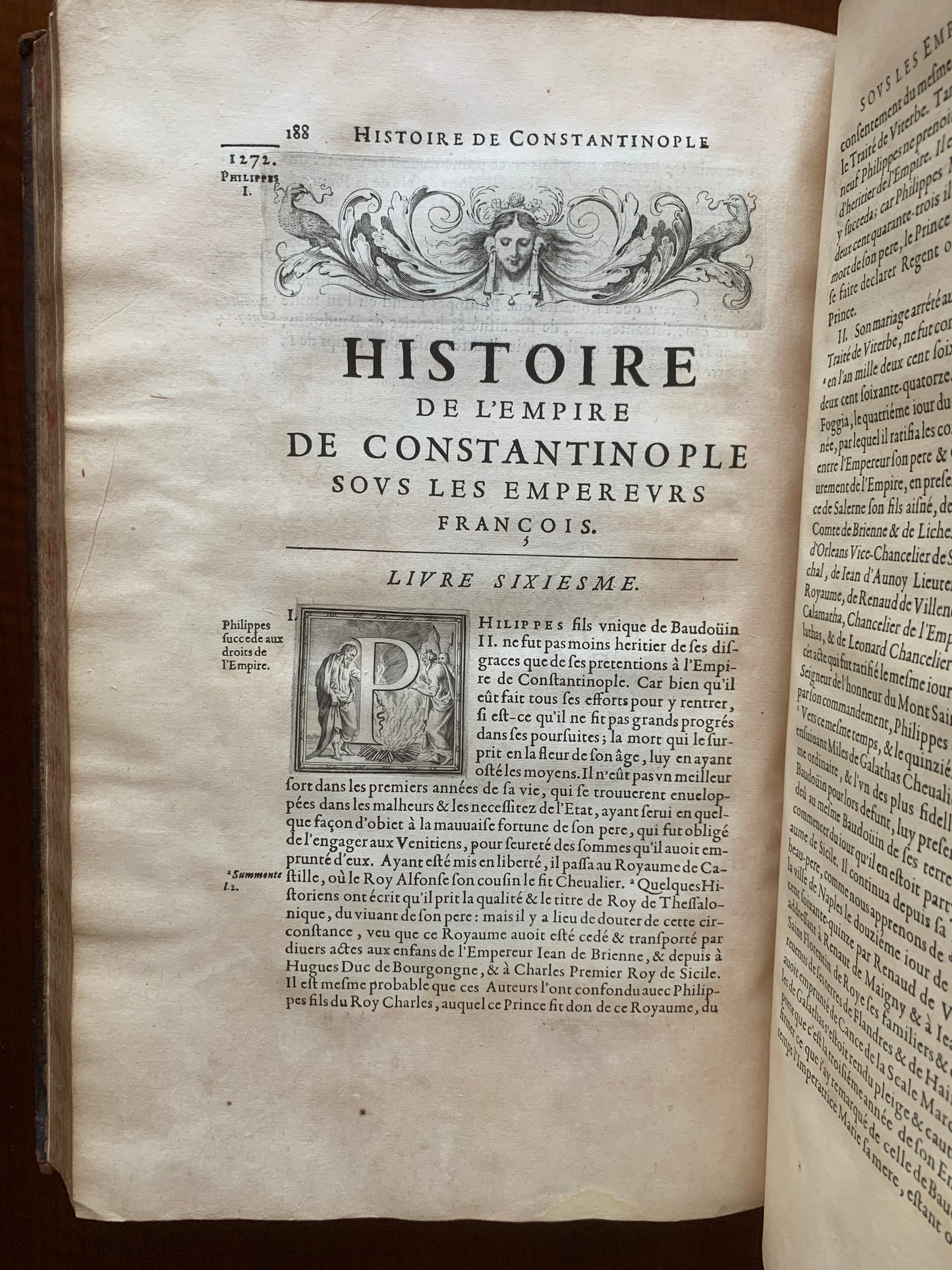 Histoire de l'Empire de Constantinople sous les Empereurs françois - Geoffroy de Ville-Hardouin - 1657