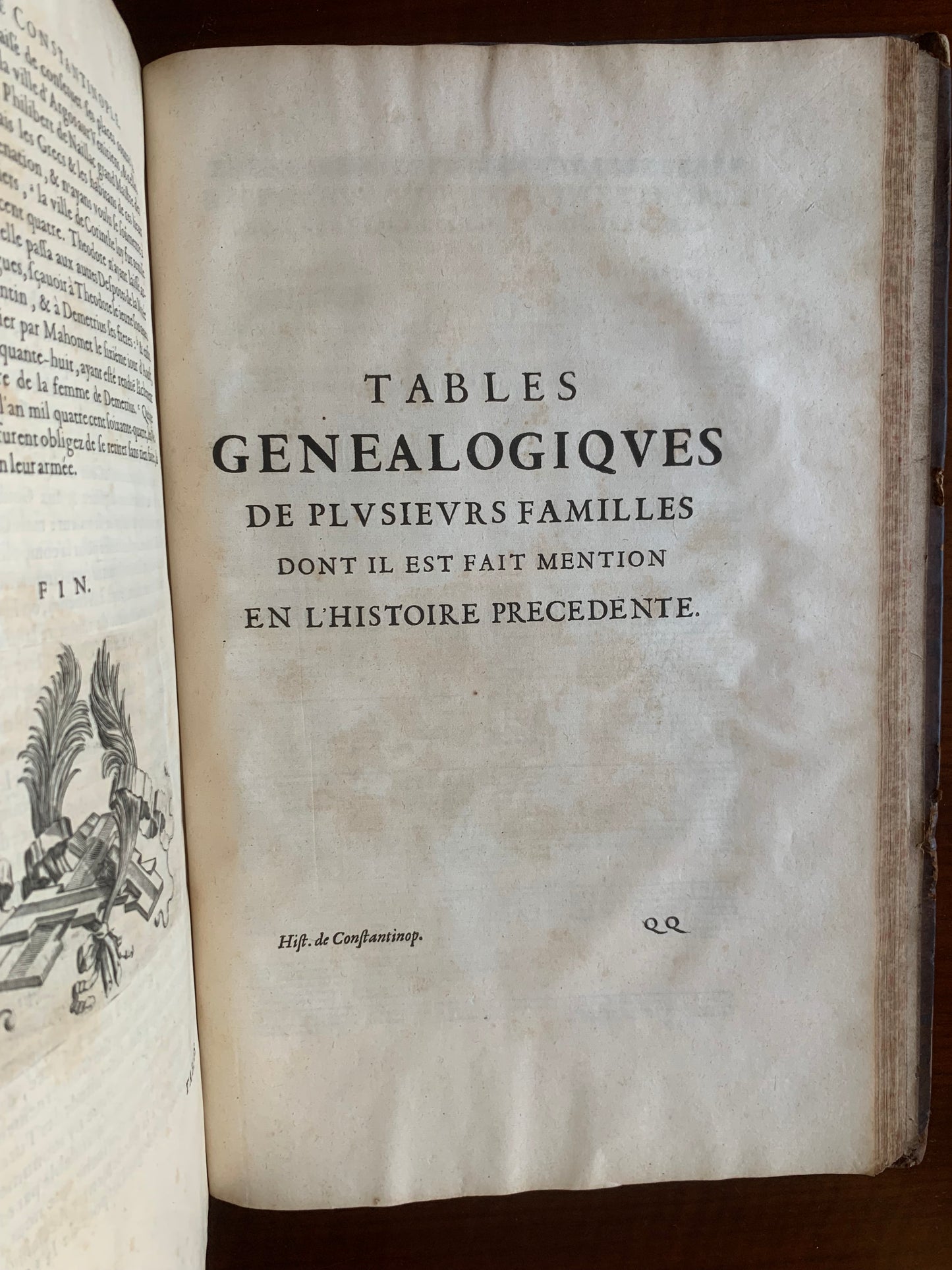 Histoire de l'Empire de Constantinople sous les Empereurs françois - Geoffroy de Ville-Hardouin - 1657