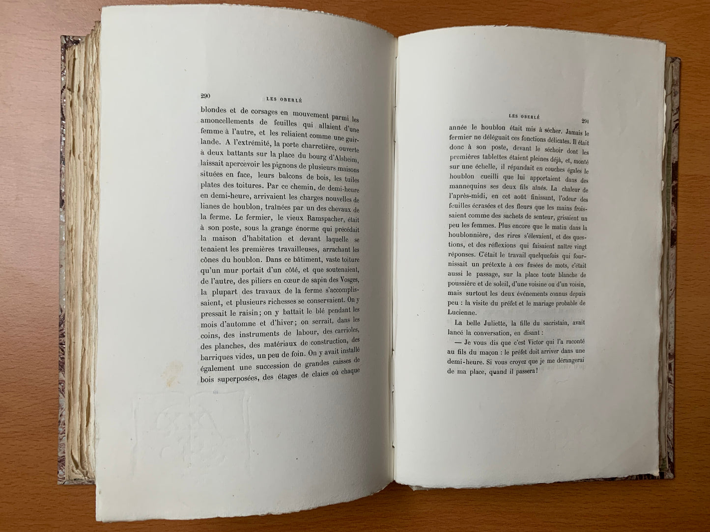 Les Oberlé - René Bazin - Signé - Edition originale - 20 exemplaires - 1901