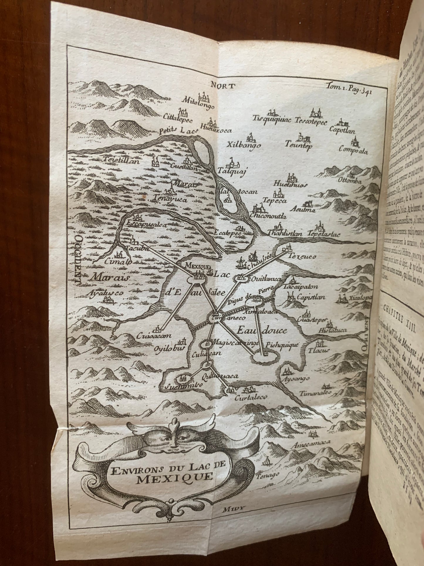 Histoire de la conqueste du Mexique ou de la Nouvelle Espagne - Fernand Cortez - T1 - 1704