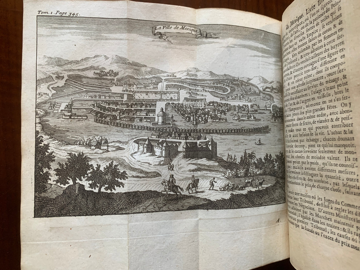 Histoire de la conqueste du Mexique ou de la Nouvelle Espagne - Fernand Cortez - T1 - 1704