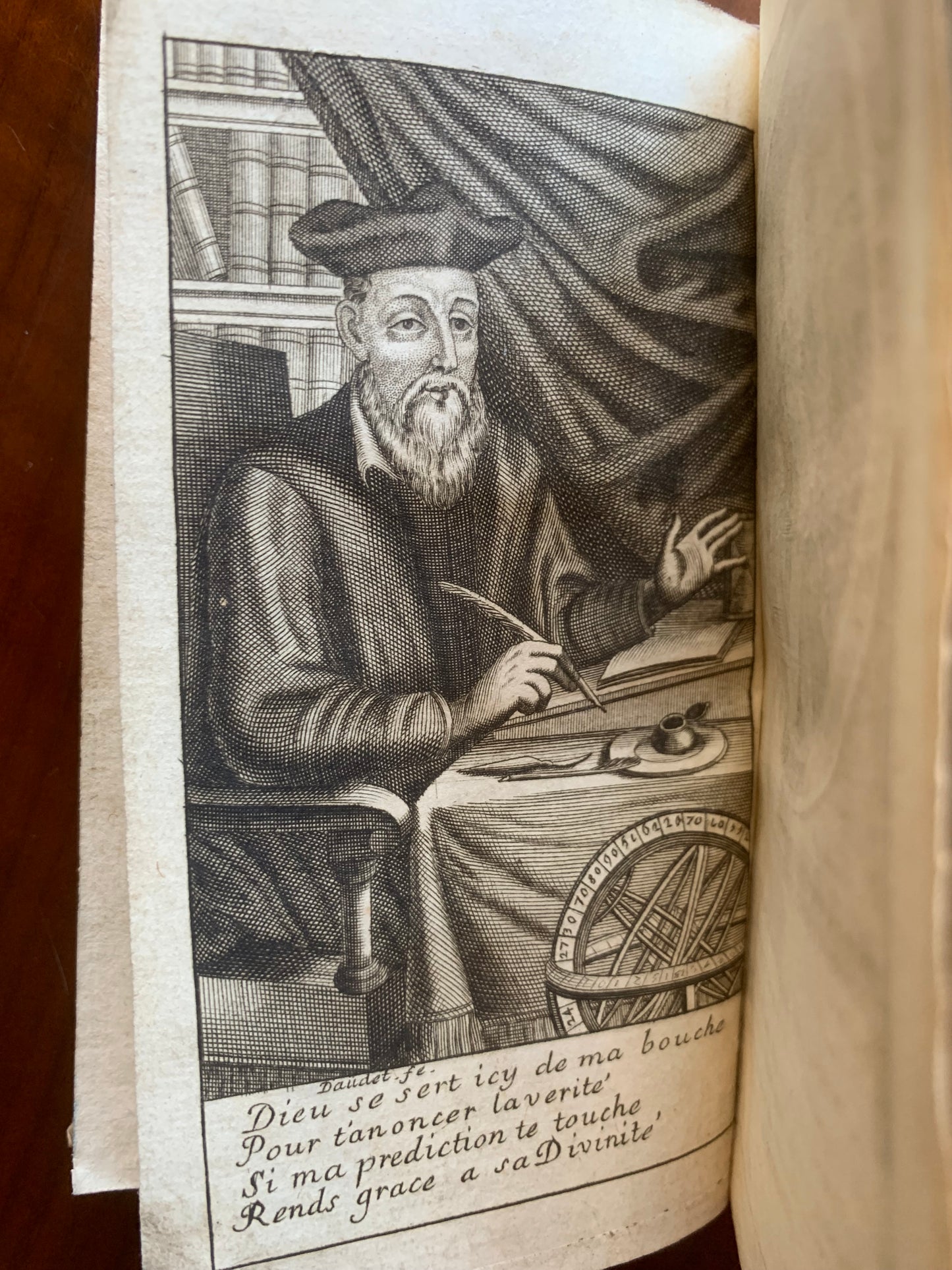 Les vrayes Centuries et Prophéties de Maistre Michel Nostradamus où se voit représenté tout ce qui c'est passé, tant en France, Espagne, Italie, Allemagne, Angleterre, qu'autres parties du Monde - 1690