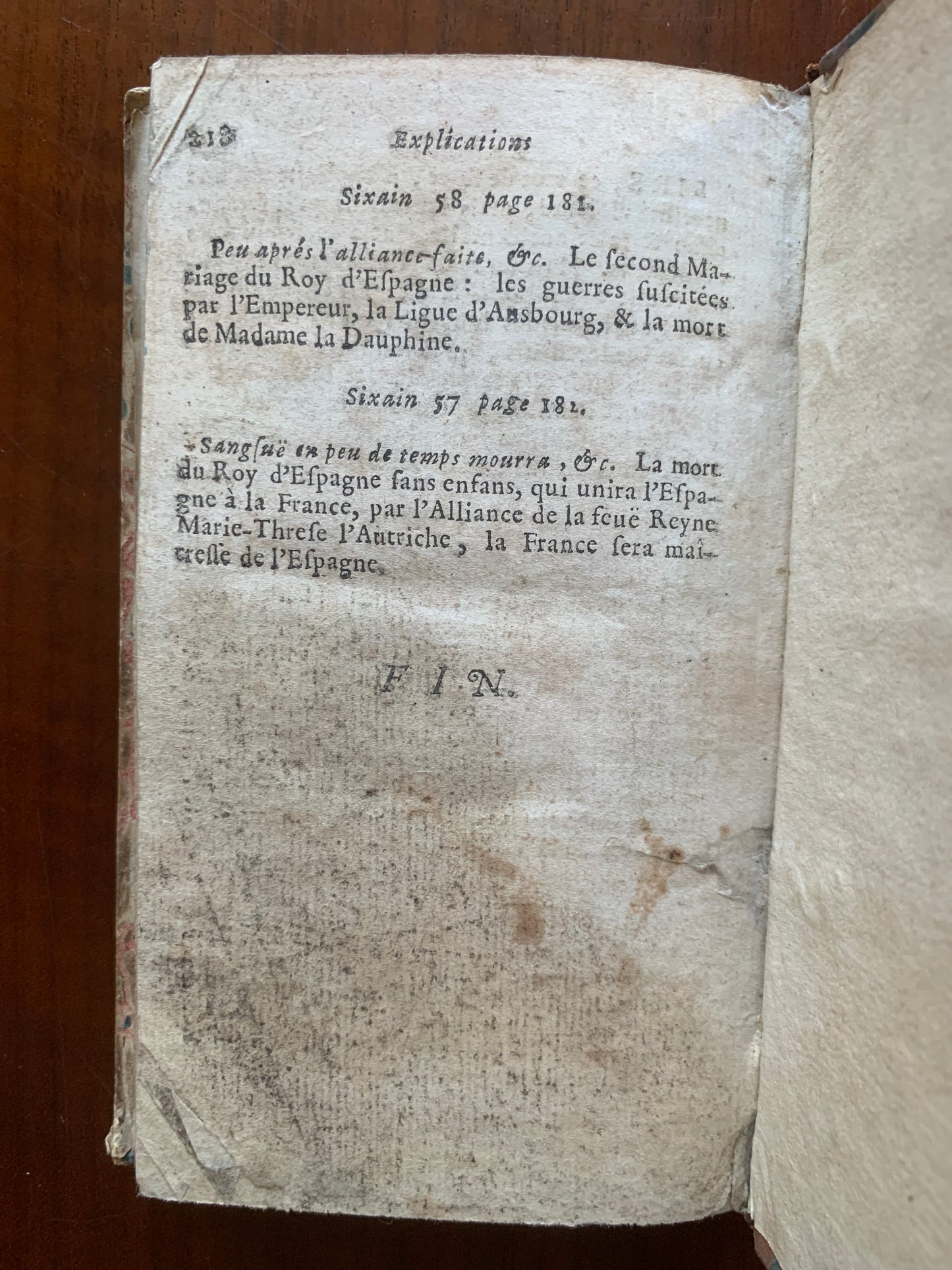 Les vrayes Centuries et Prophéties de Maistre Michel Nostradamus où se voit représenté tout ce qui c'est passé, tant en France, Espagne, Italie, Allemagne, Angleterre, qu'autres parties du Monde - 1690